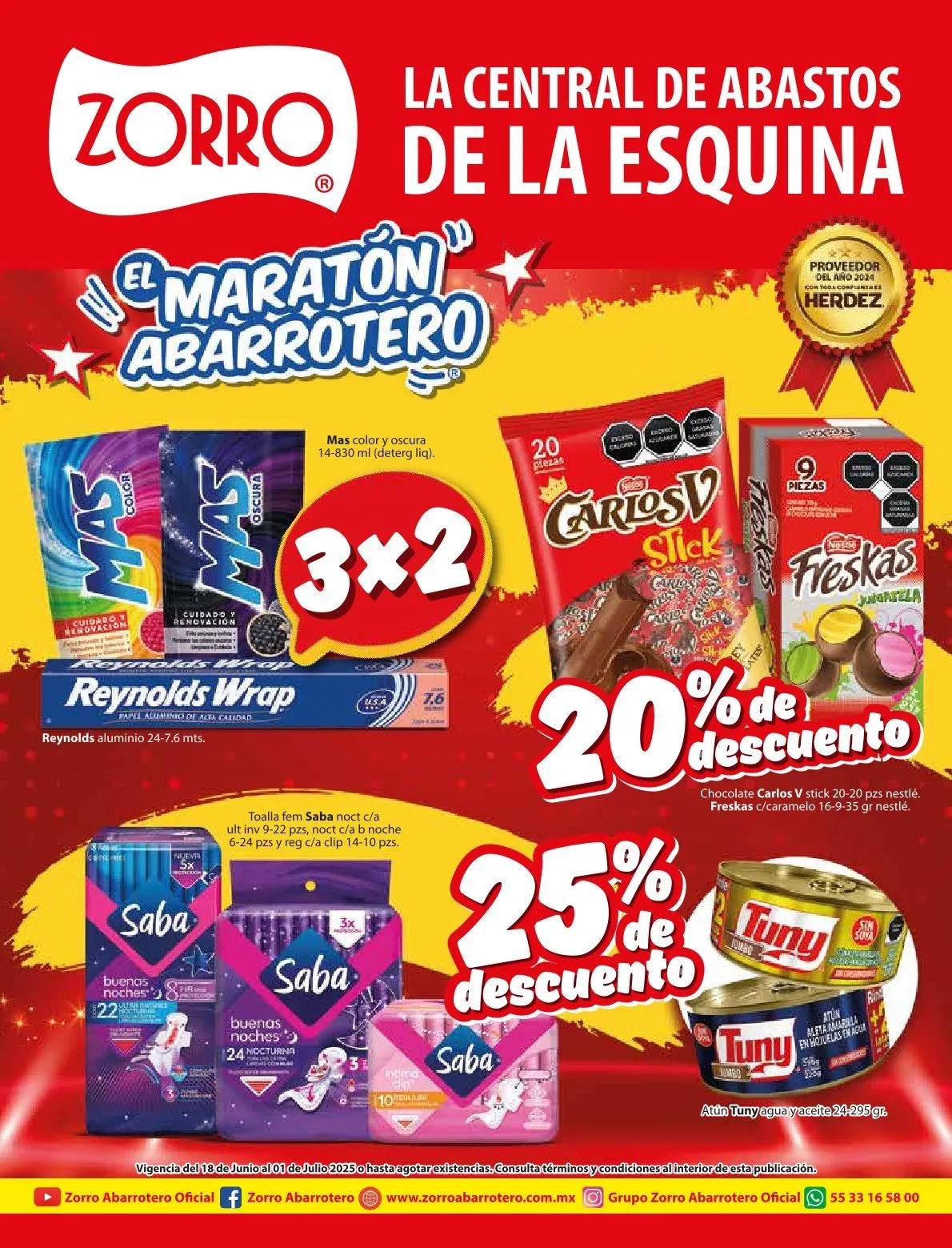 Catálogo de Promociones 18 de junio al 2 de julio 2025 - Pagina 1