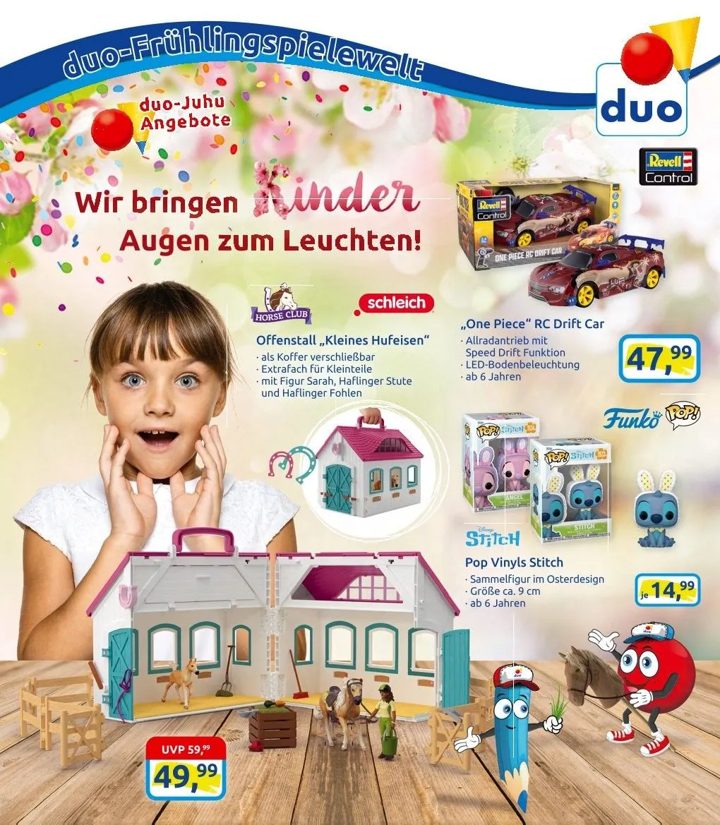 Duo Schreib & Spiel Angebote von 17. April bis 30. April 2025 - Prospekt seite 