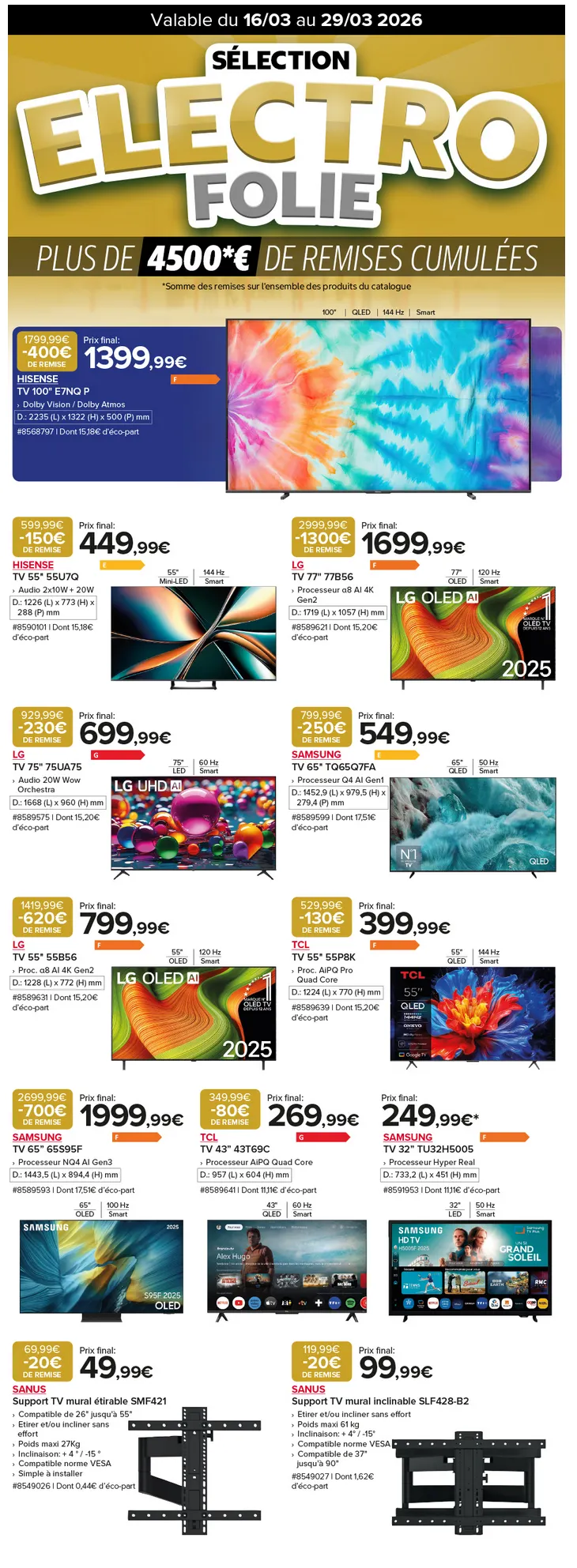 Costco Catalogue du 16 mars au 29 mars 2026 - Catalogue page 1