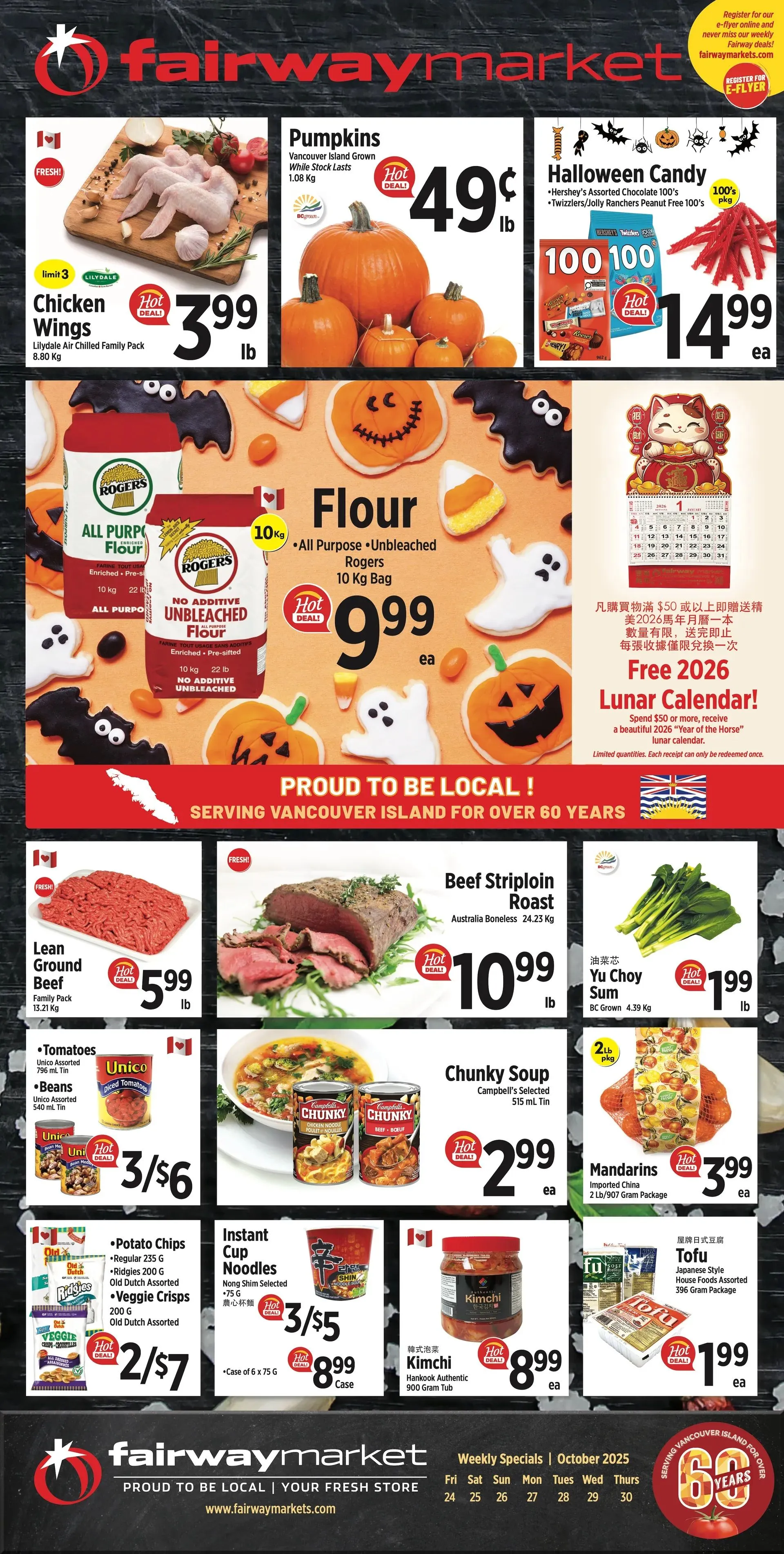 Fairway Market Canada Sales from October 24 to October 30 2025 - flyer page 1
