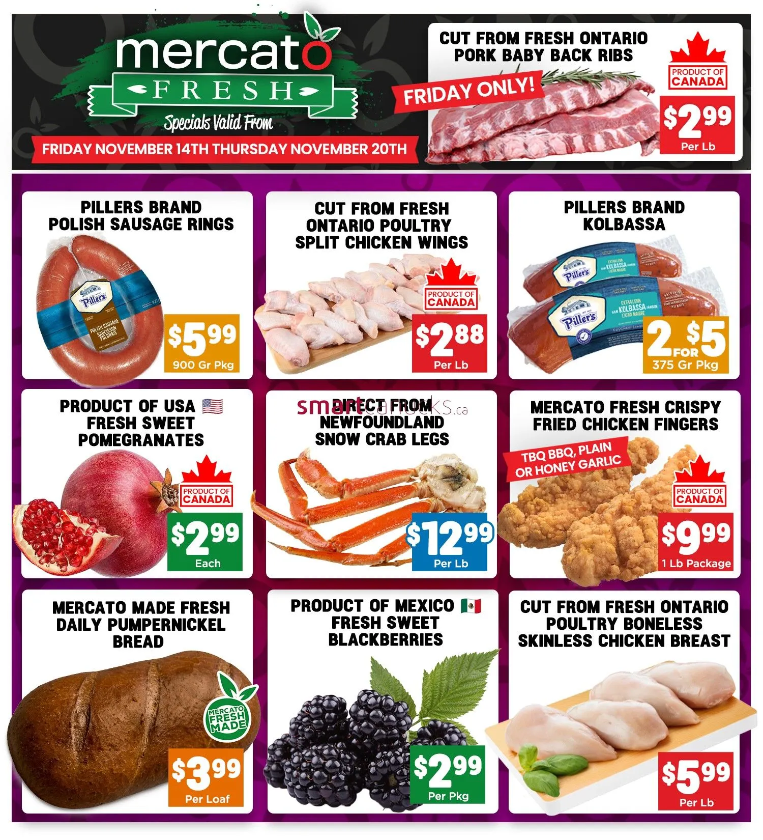 Mercato Fresh Sales from November 14 to November 20 2025 - flyer page 1