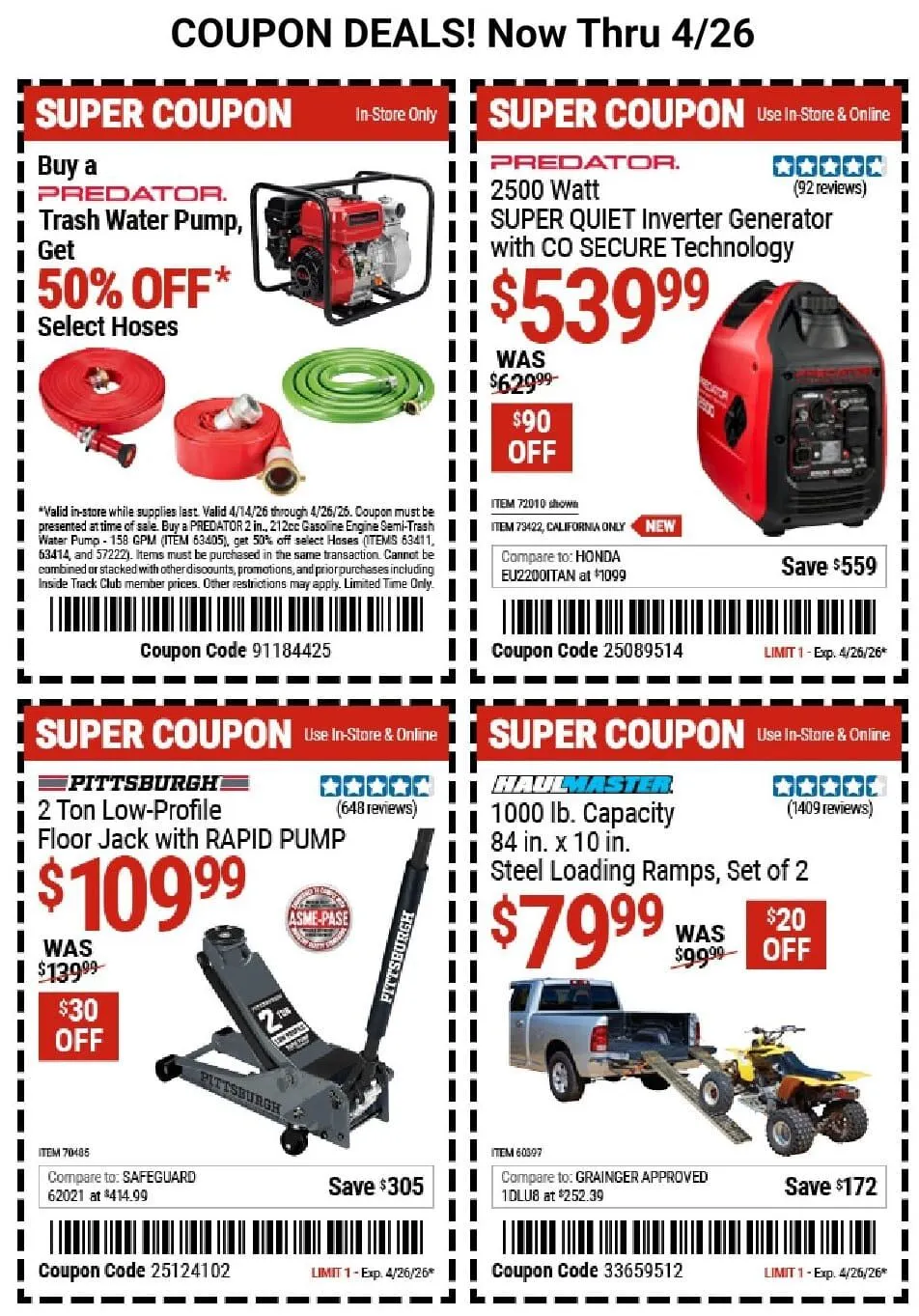 Weekly ad Coupons from April 20 to April 26 2026 - Page 