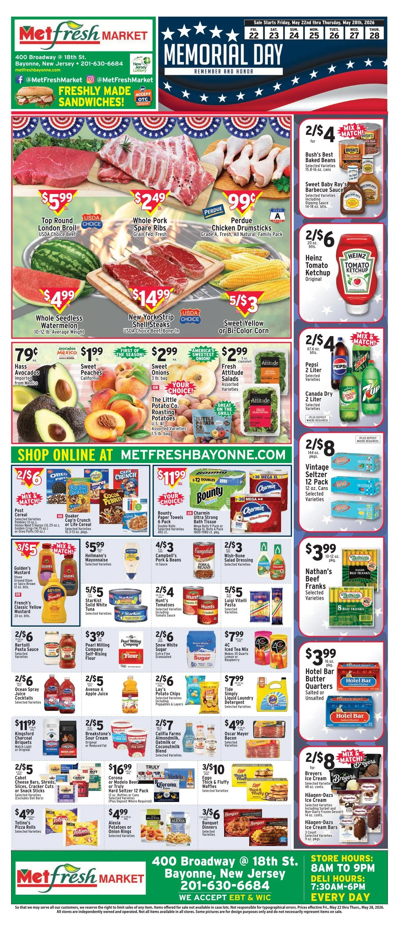 Weekly ad Met Foodmarkets weekly ads from May 22 to May 28 2026 - Page 1