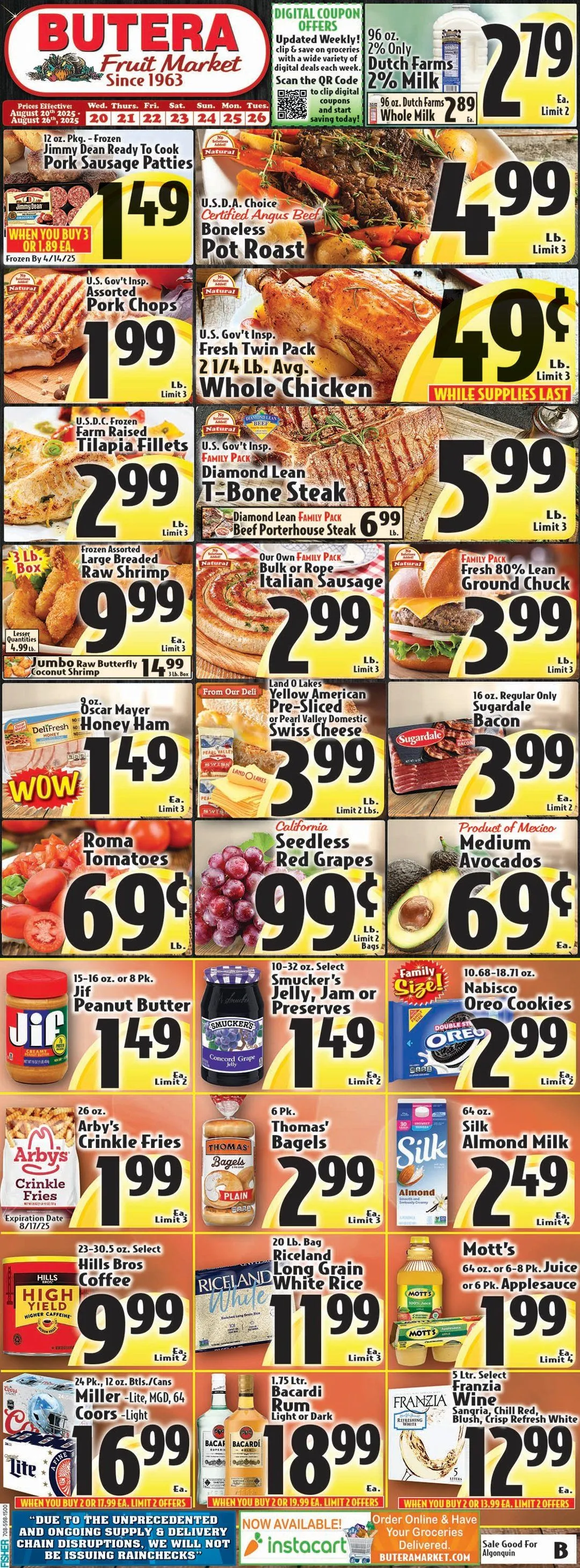 Weekly ad Butera Sales from August 20 to August 26 2025 - Page 1