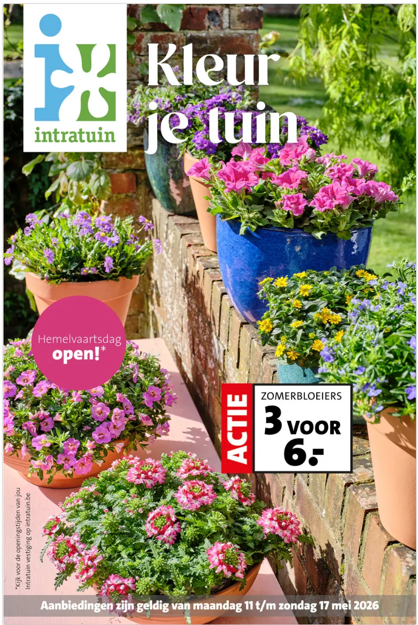 Intratuin folders van 11 mei tot 17 mei 2026 - Folder pagina 1