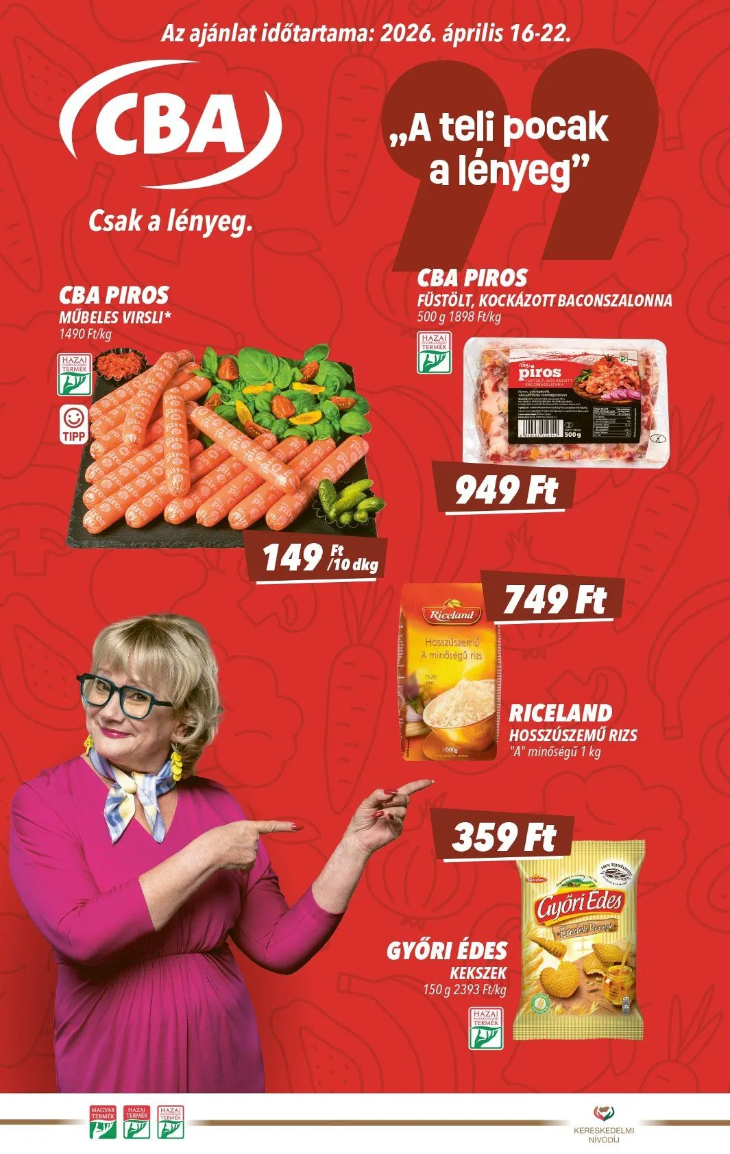 Katalógus CBA legfrissebb ajánlatai április 16.-tól április 22.-ig 2026. - Oldal 1