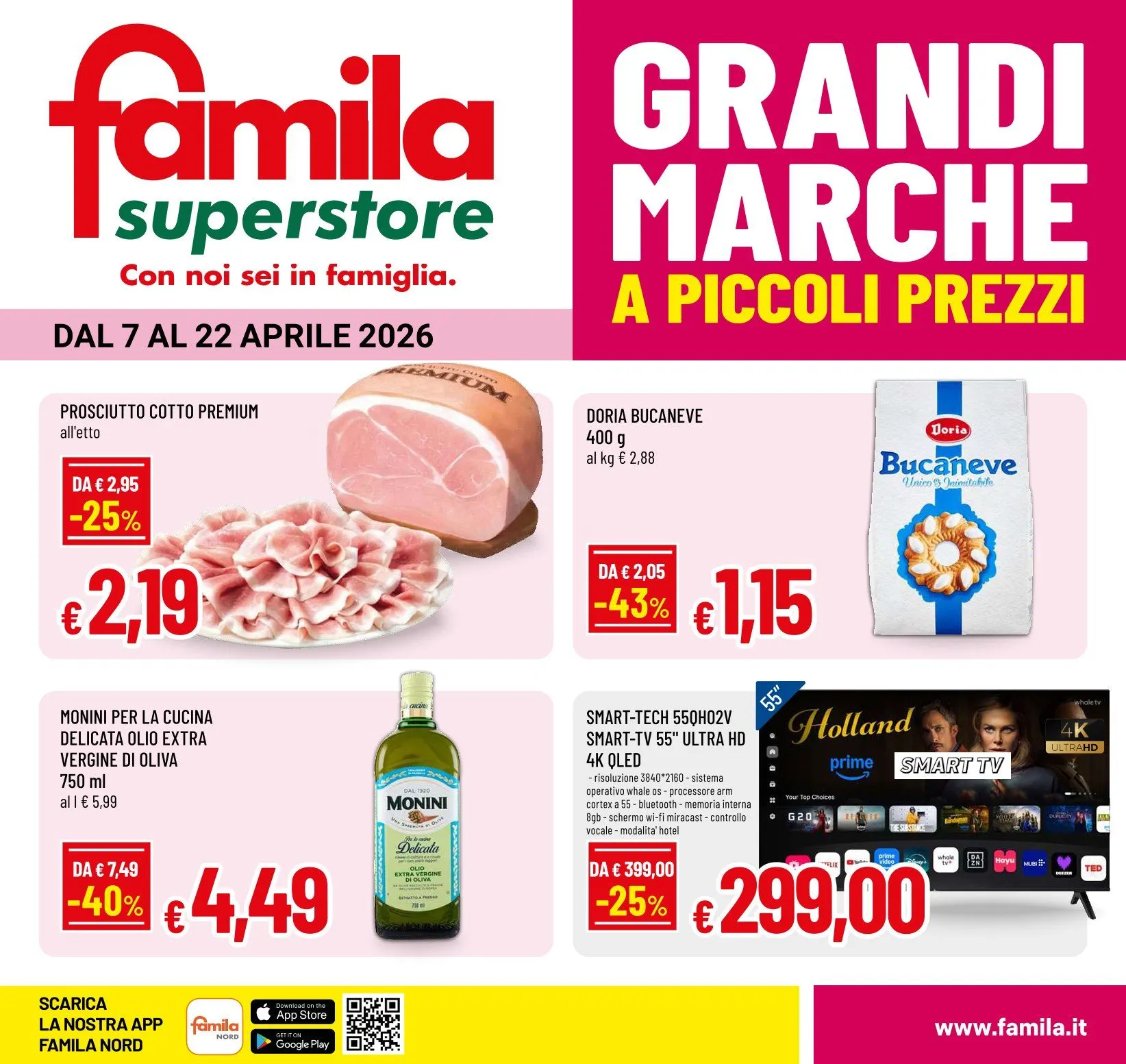 Volantino Famila Superstore da 7 aprile a 22 aprile di 2026 - Pagina del volantino 