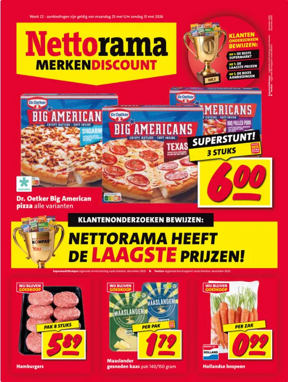 Nettorama Folders van 25 mei tot 31 mei 2026 - Folder pagina