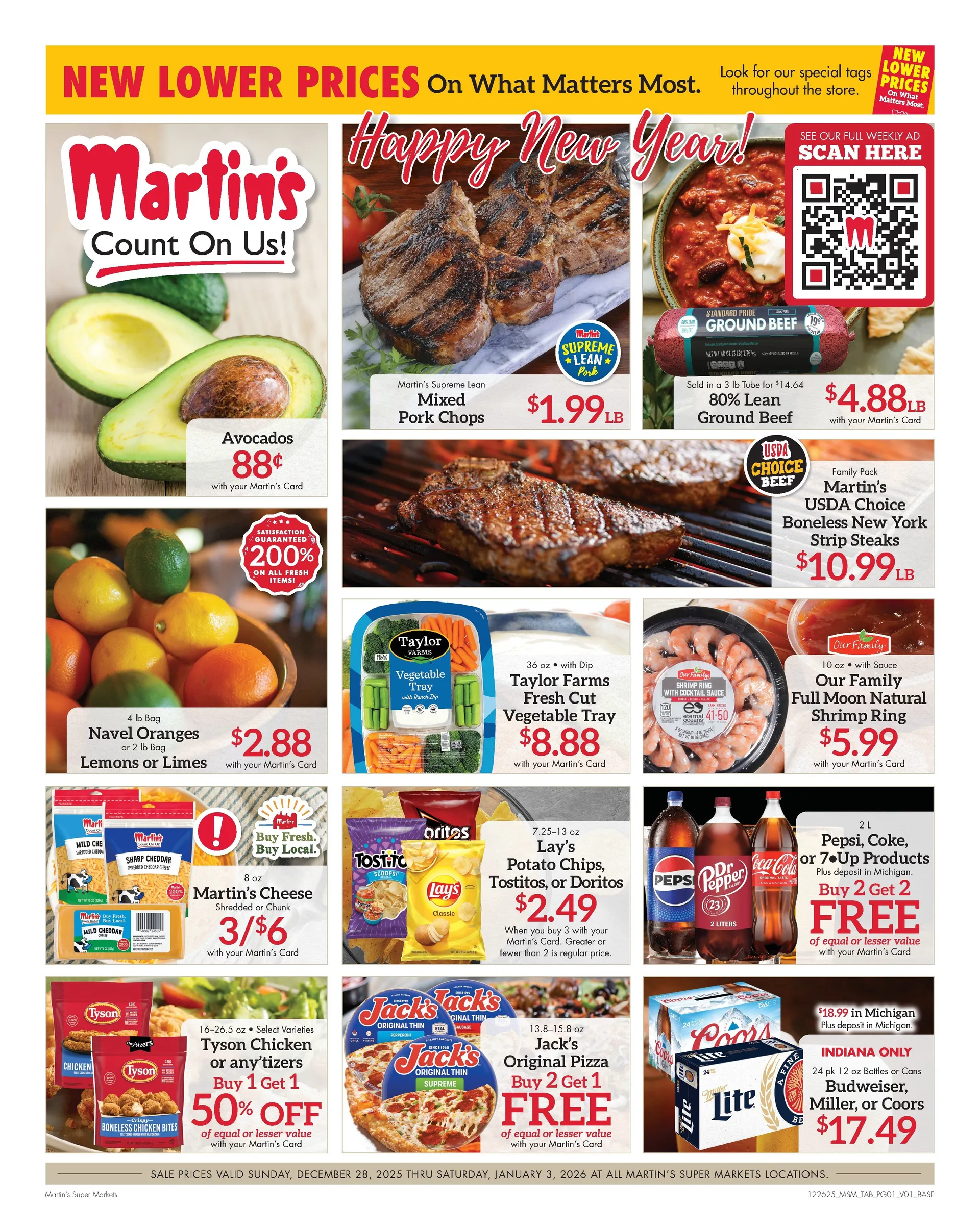 Weekly ad Martin’s Sales from December 28 to January 3 2026 - Page 1