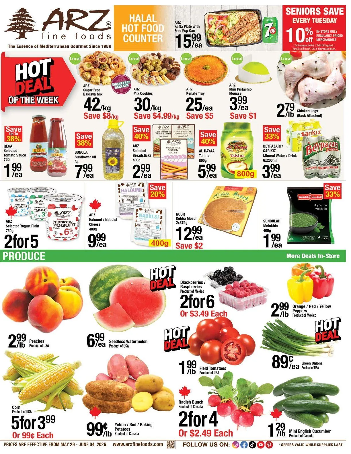 Arz Fine Foods Sales from May 29 to June 4 2026 - flyer page 1