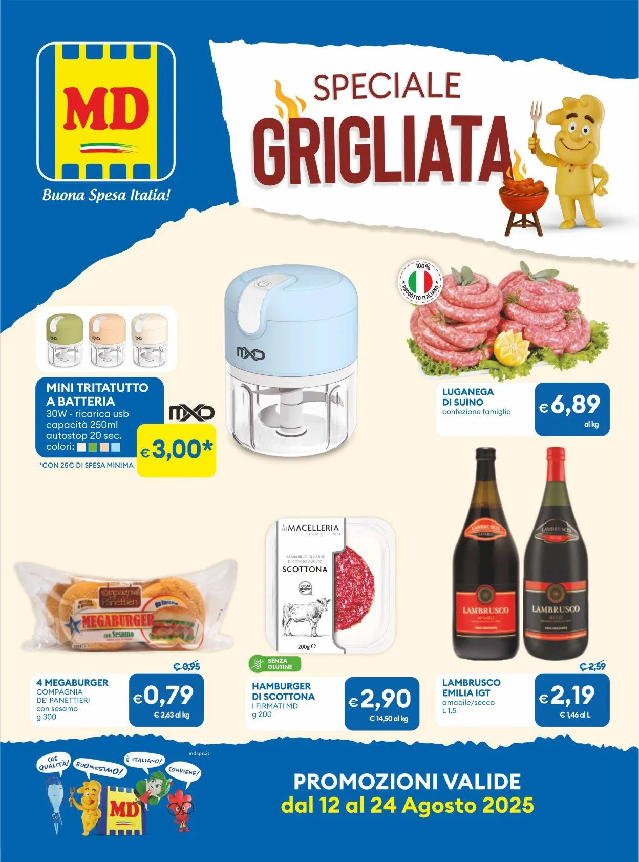 Volantini MD Discount da 12 agosto a 24 agosto di 2025 - Pagina del volantino 