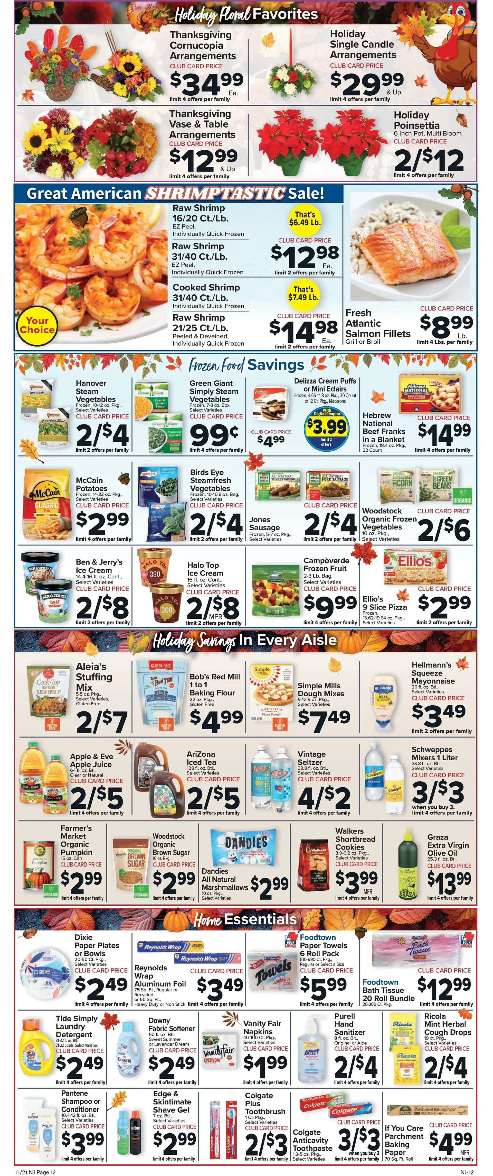 Weekly ad Foodtown Sales from November 21 to November 27 2025 - Page 1