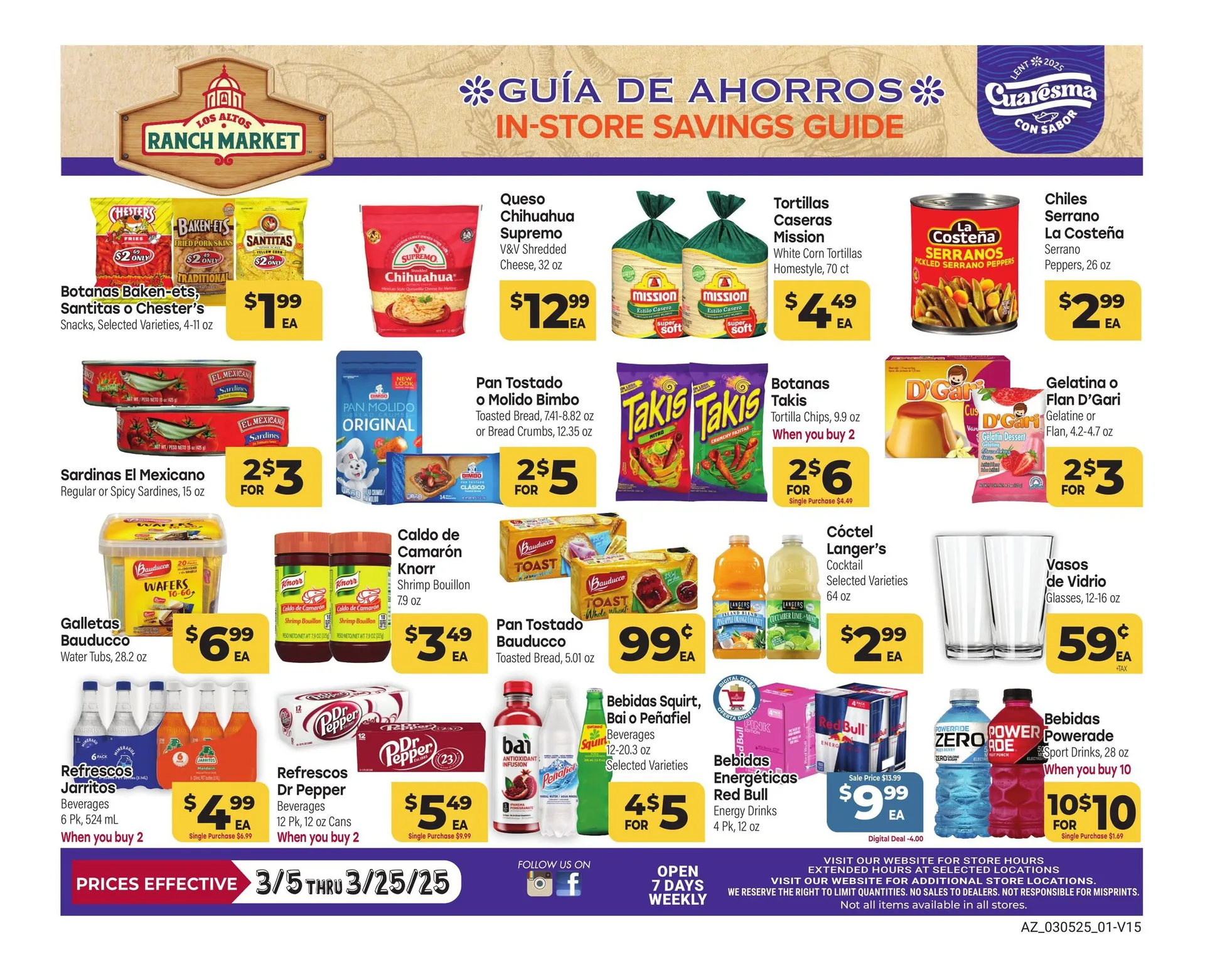 Weekly ad Los Altos Ranch Market Deals from March 13 to March 25 2025 - Page 