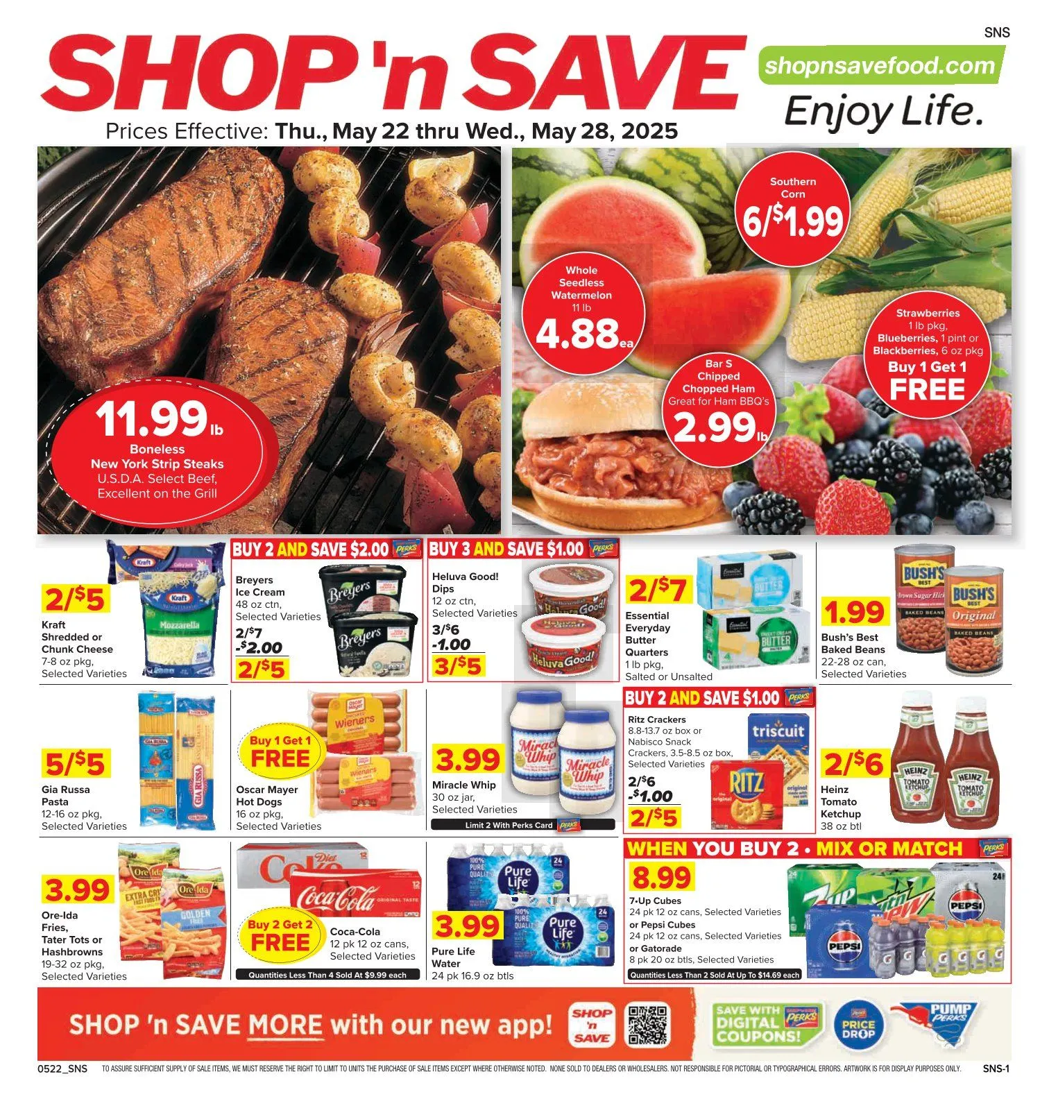 Weekly ad Shop'n Save Deals from May 22 to May 28 2025 - Page 