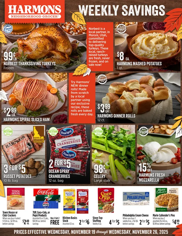 Weekly ad Harmons Sales from November 19 to November 27 2025 - Page