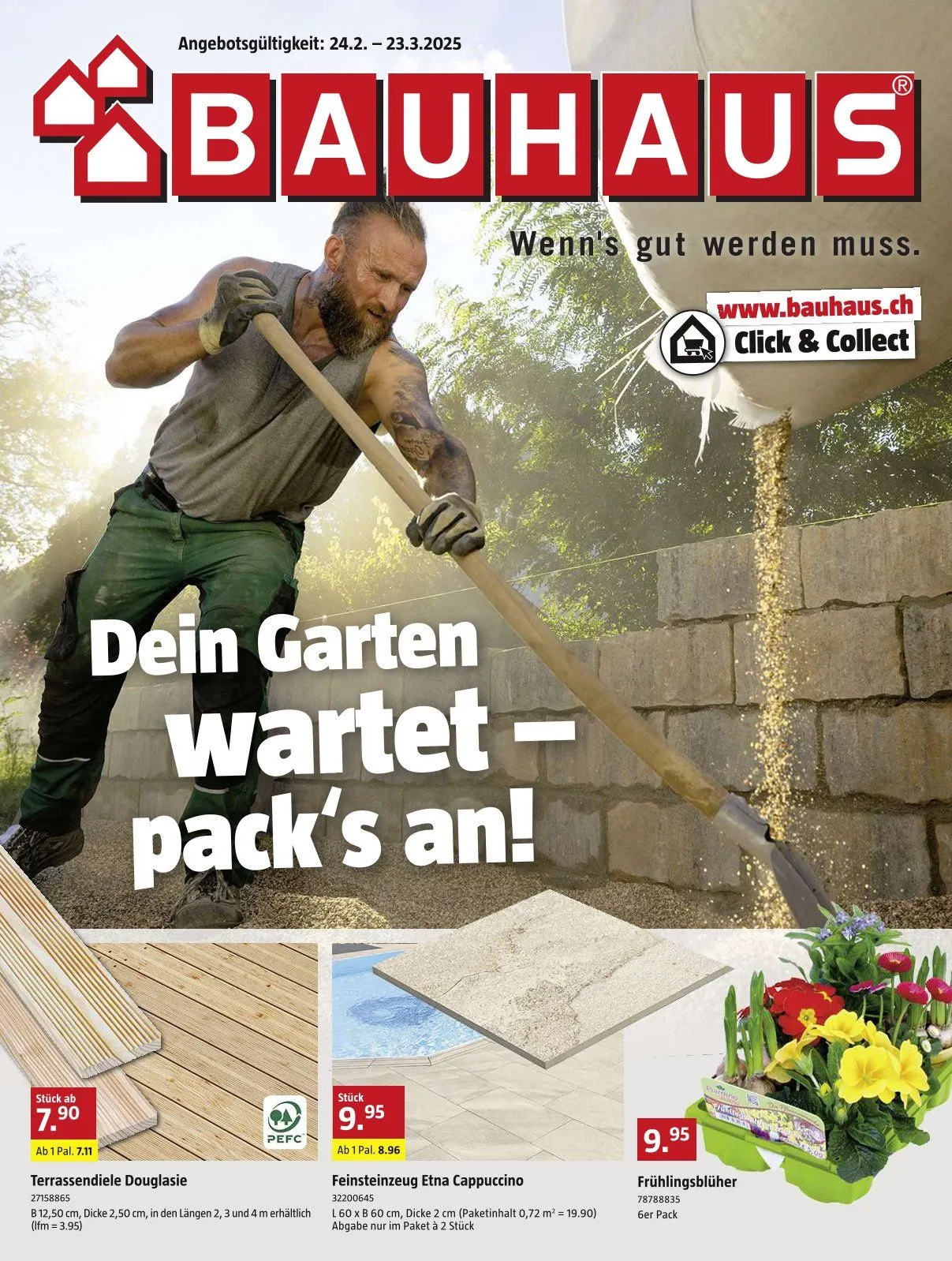 Aktionen im Bauhaus Prospekte - 24. Februar 23. März 2025