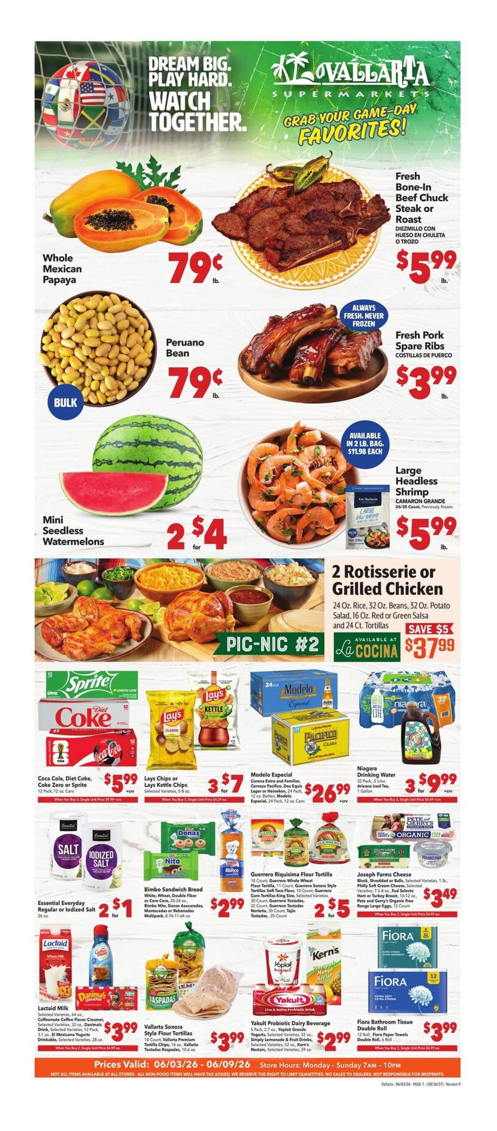 Weekly ad  Vallarta Sales from June 3 to June 9 2026 - Page 