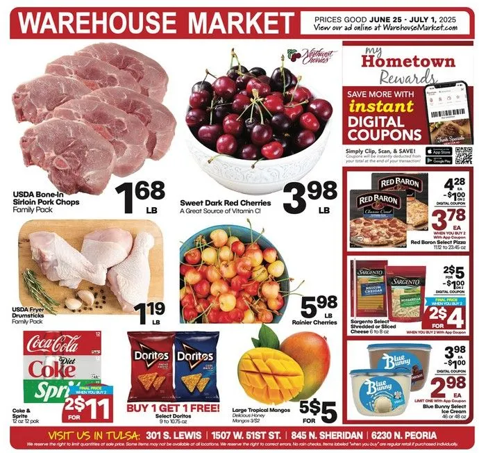 Weekly ad  Warehouse Market weekly ads from June 25 to July 1 2025 - Page 