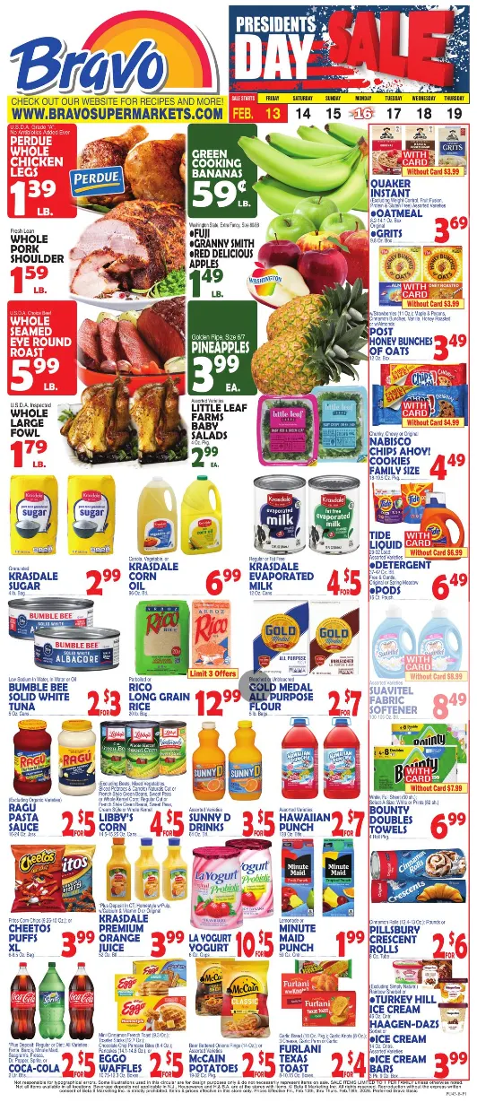 Weekly ad Bravo Supermarkets Sales from February 13 to February 19 2026 - Page 