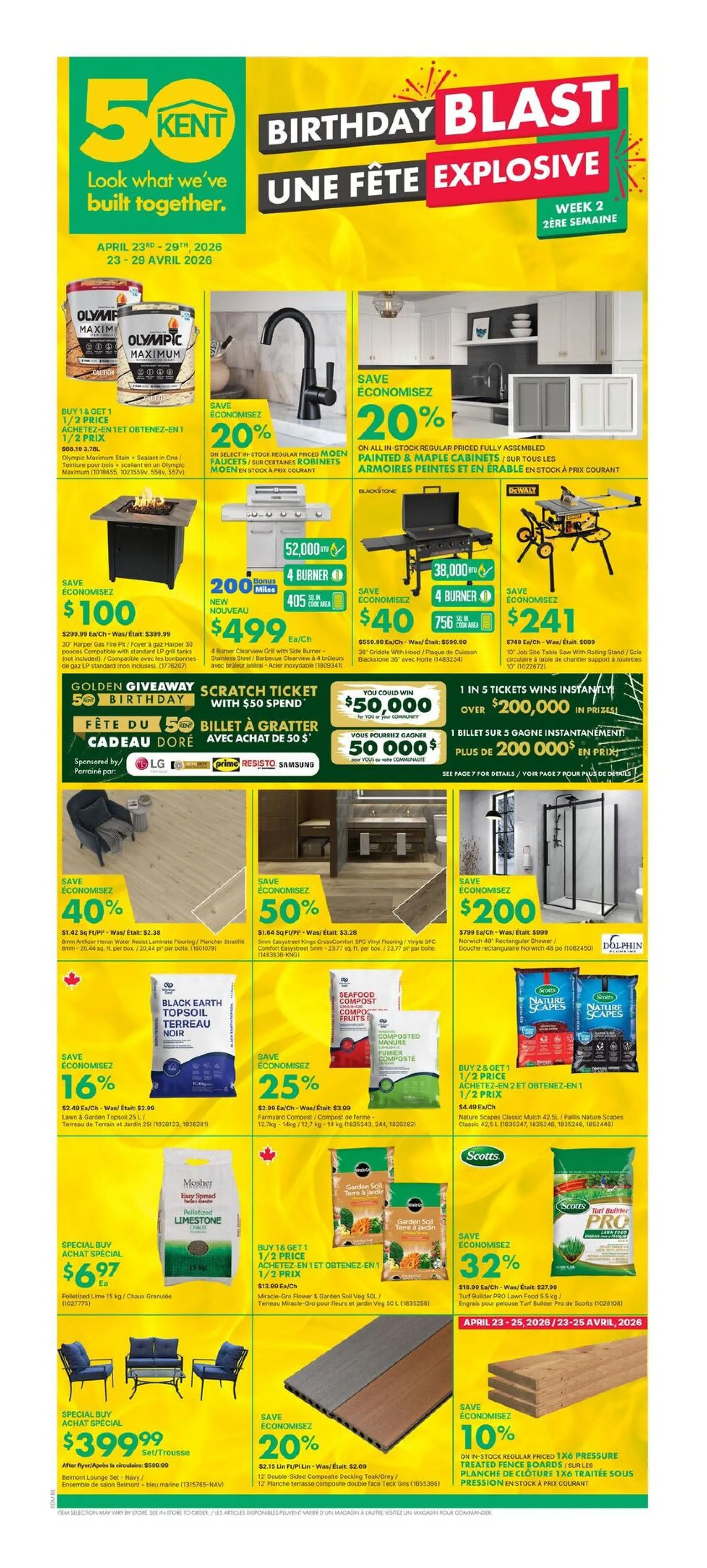 Kent Sales from April 23 to April 29 2026 - flyer page 1