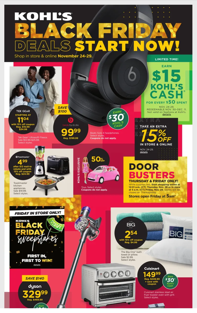 Weekly ad Black Friday Deals from November 25 to November 29 2024 - Page