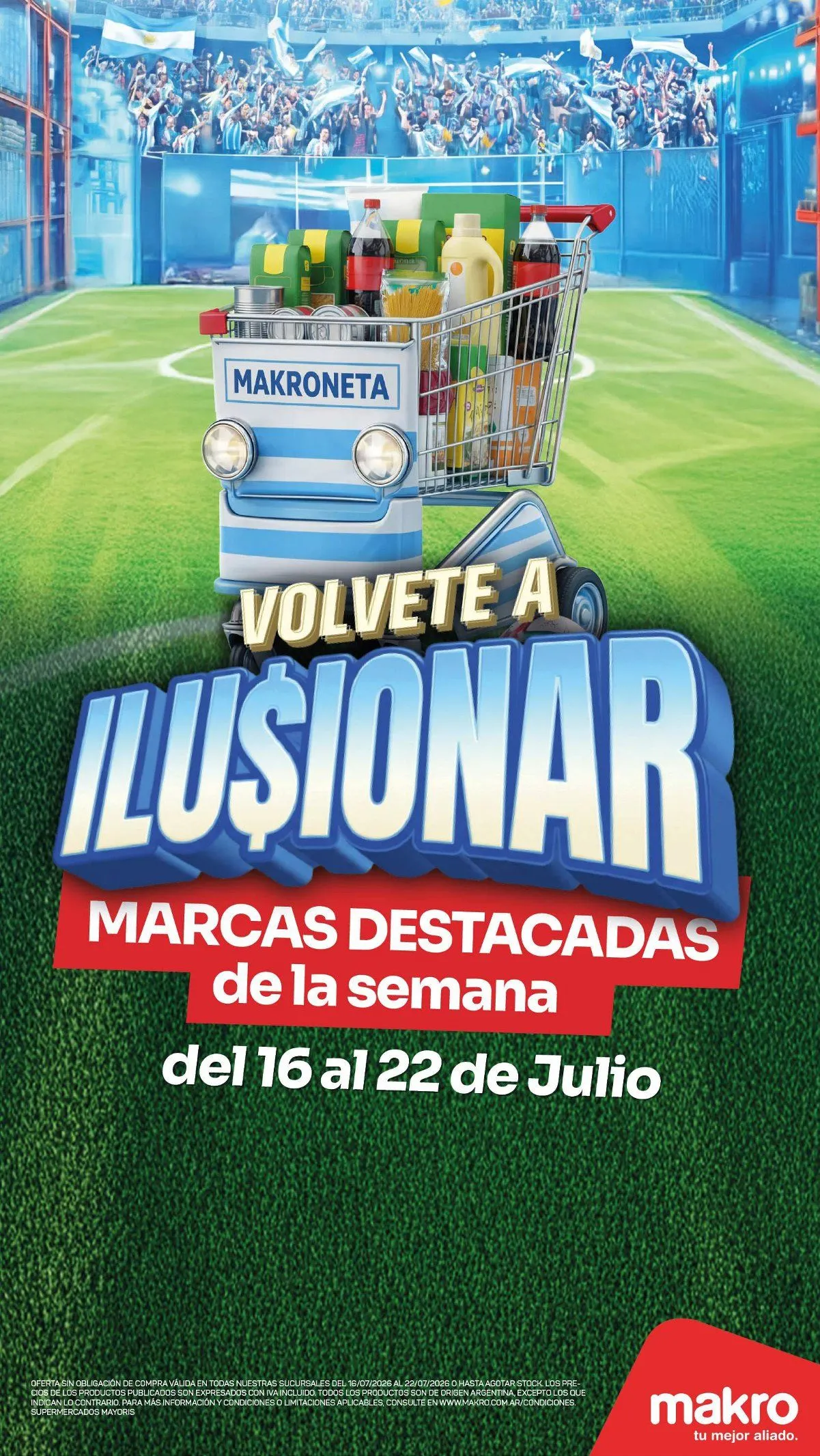 Ofertas de Ofertas Makro 16 de julio al 22 de julio 2026 - Página 1 del catálogo