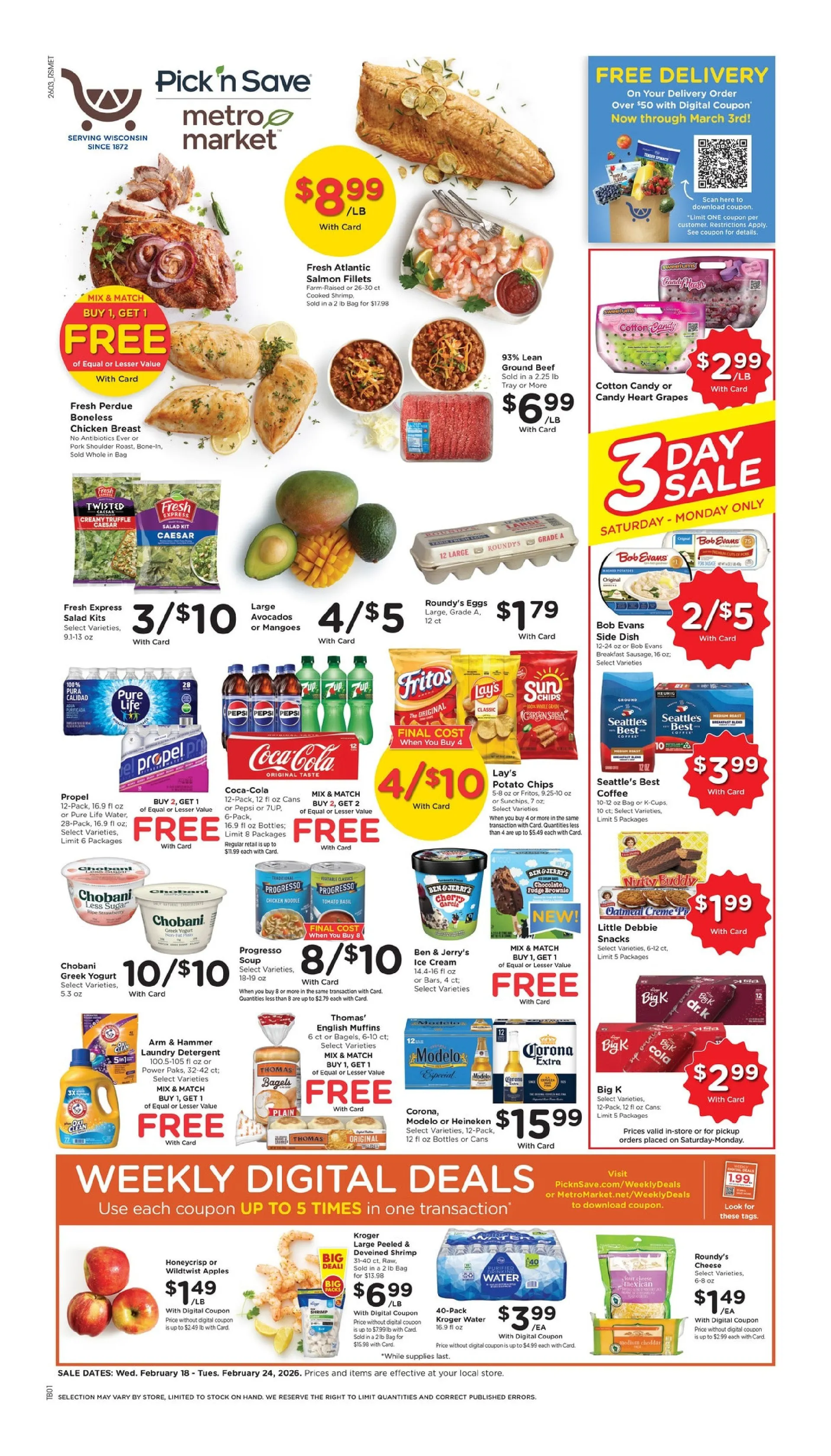 Weekly ad Pick 'n Save Sales from February 18 to February 24 2026 - Page