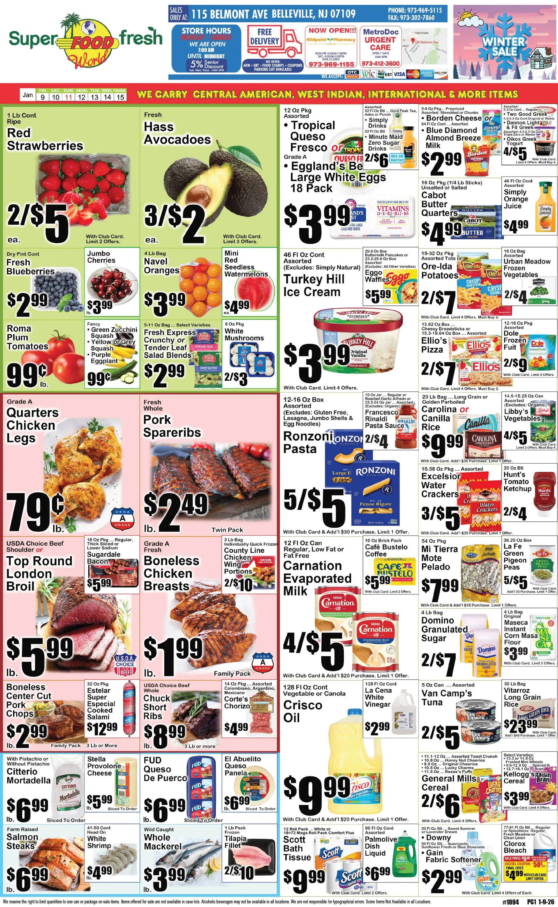 Weekly ad SuperFresh Sales from January 9 to January 15 2026 - Page 