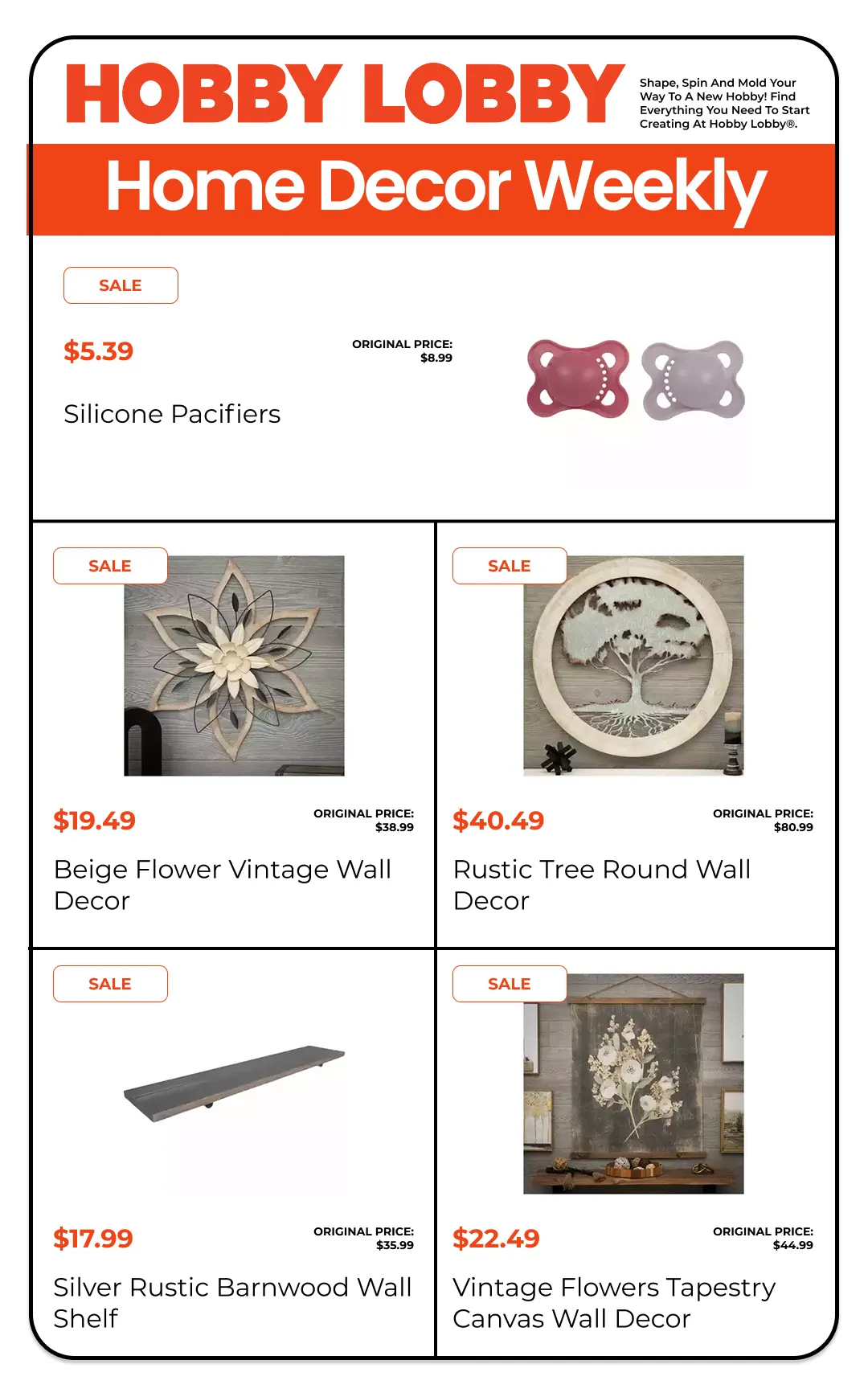 Weekly ad  Hobby Lobby Sales from December 30 to January 18 2026 - Page 2
