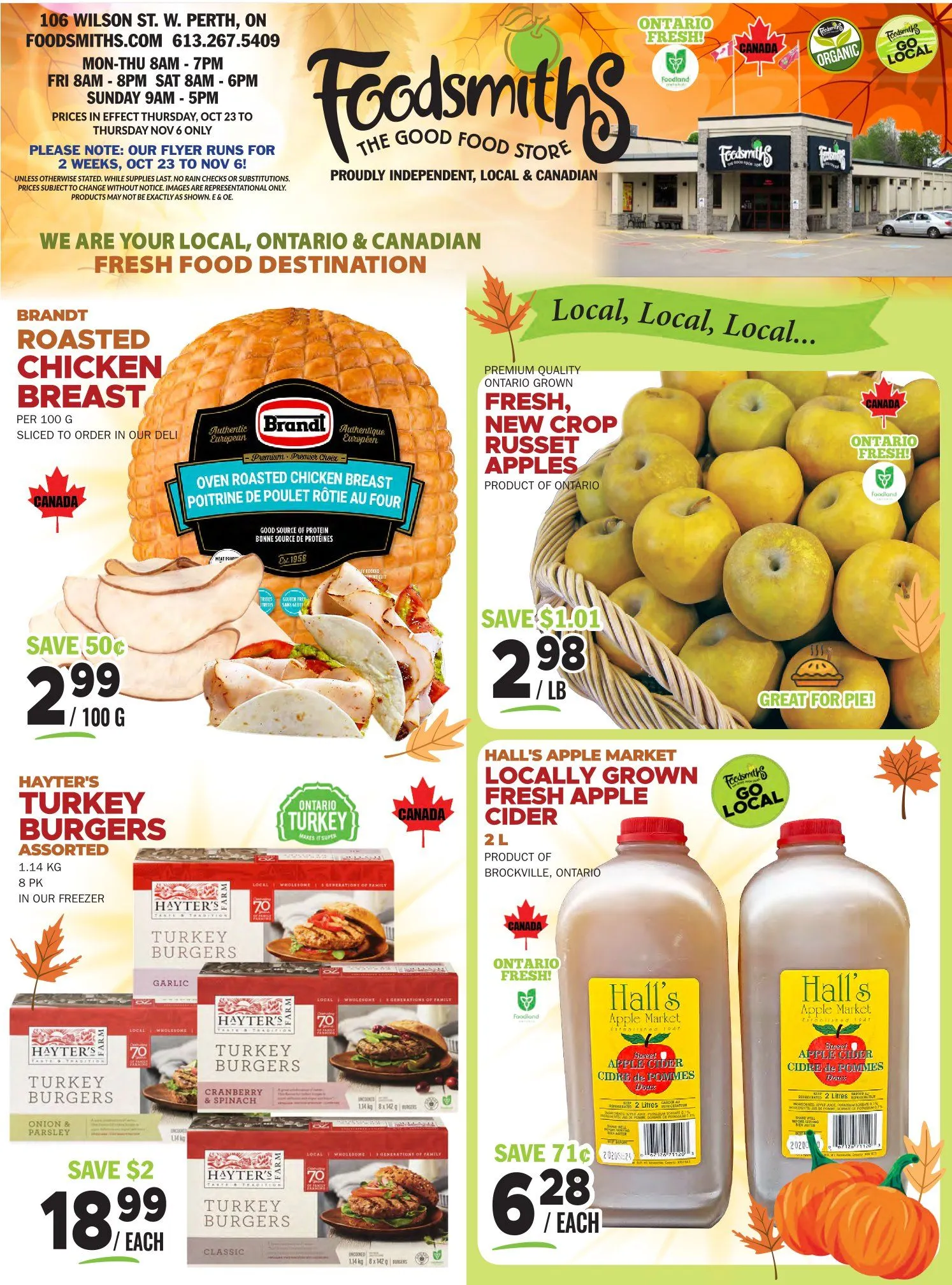 Foodsmiths Sales from October 30 to November 6 2025 - flyer page 1