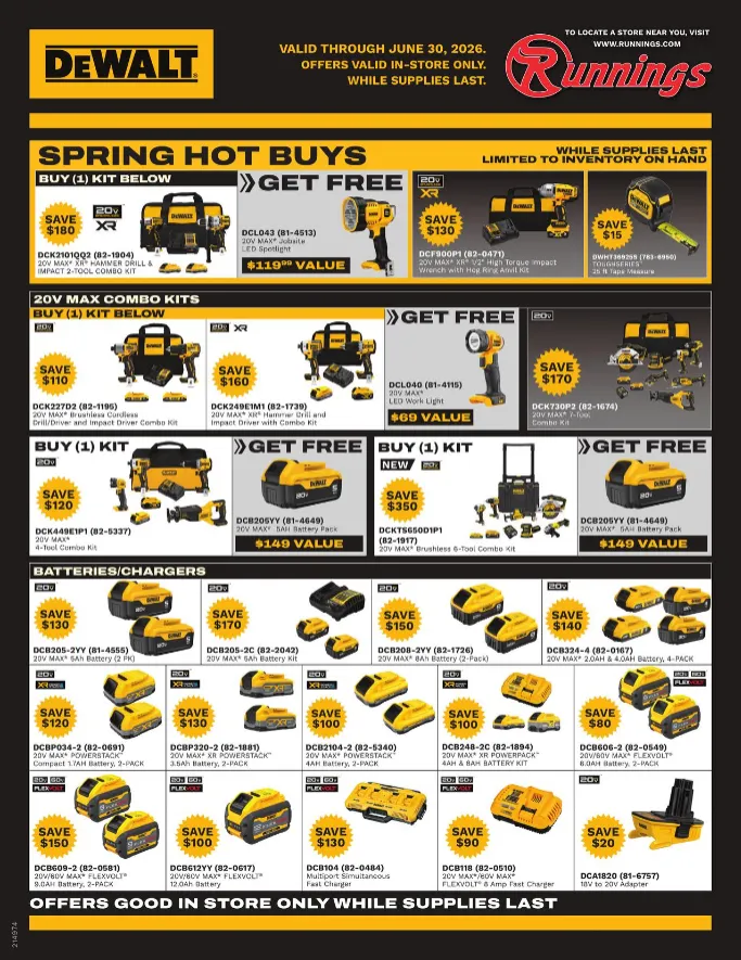 Weekly ad Runnings Sales from May 1 to June 30 2026 - Page 
