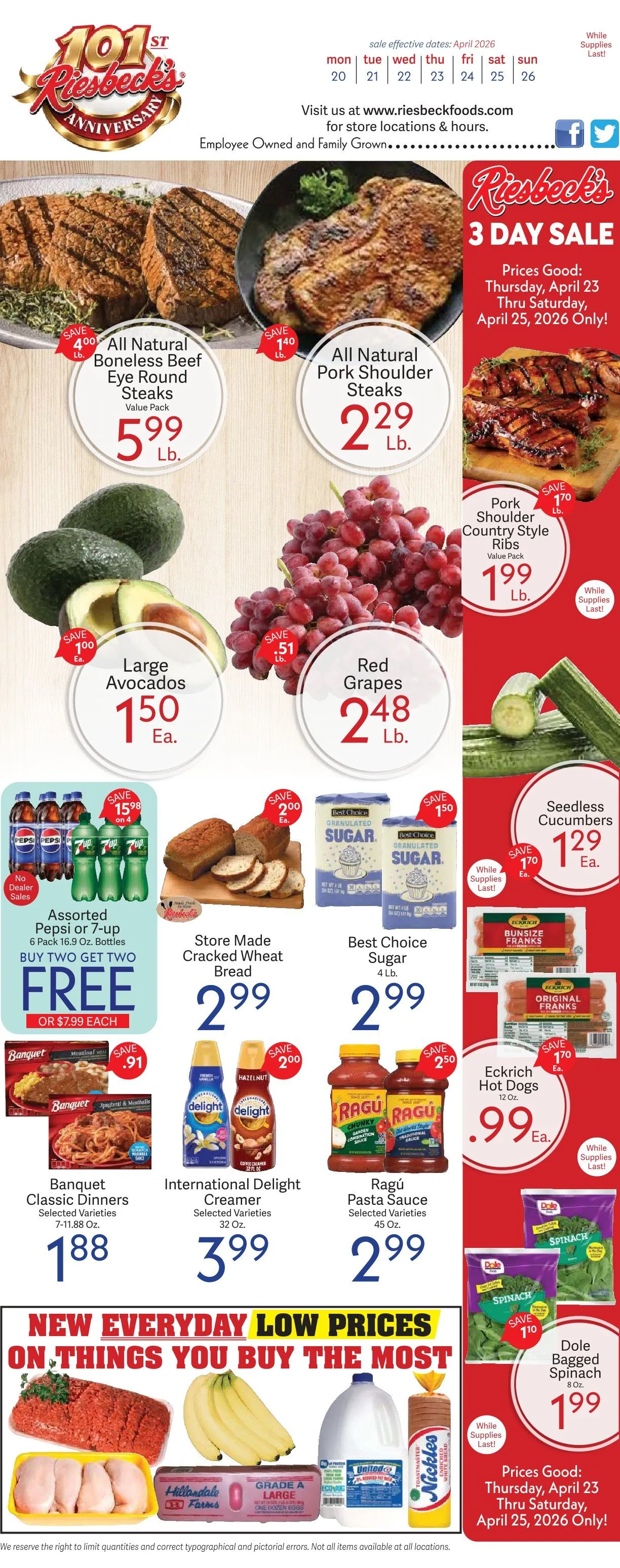 Weekly ad Riesbeck Sales from April 20 to April 26 2026 - Page 