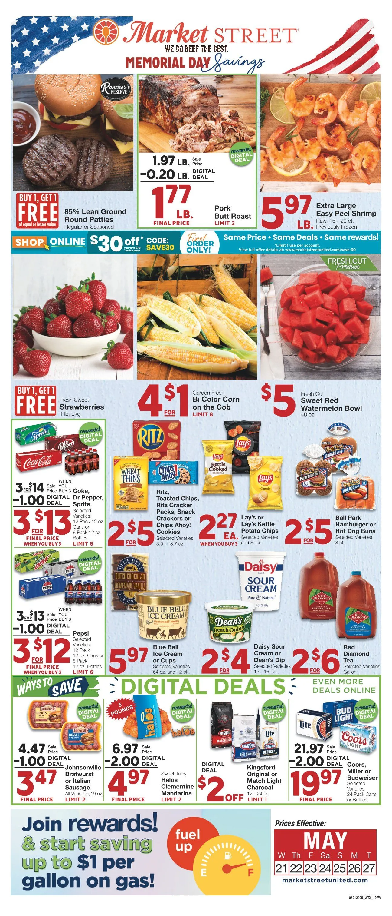 Weekly ad Market Street Deals from May 21 to May 27 2025 - Page 1