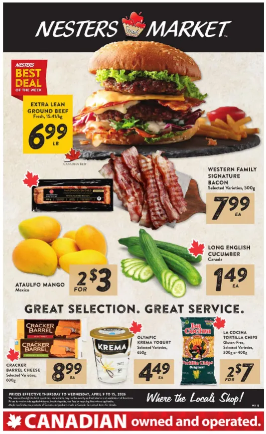 Nesters Market  Sales from April 9 to April 15 2026 - flyer page 