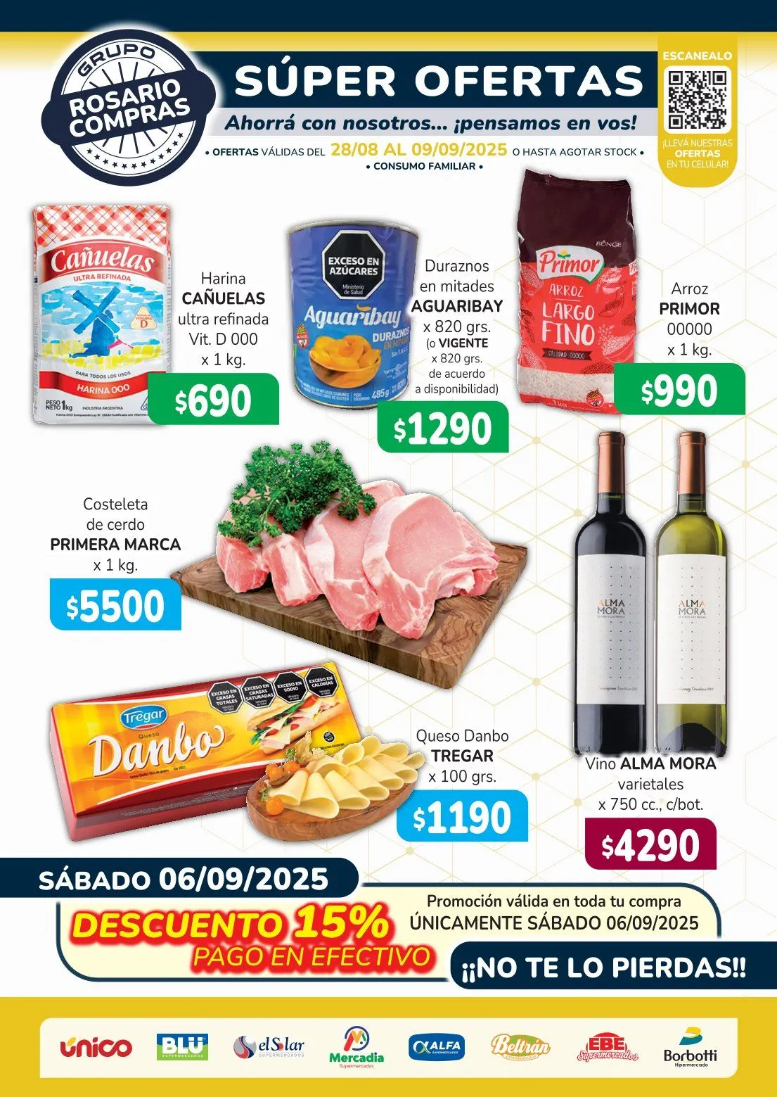 Ofertas de Ofertas Único Supermercados 28 de agosto al 16 de septiembre 2025 - Página del catálogo