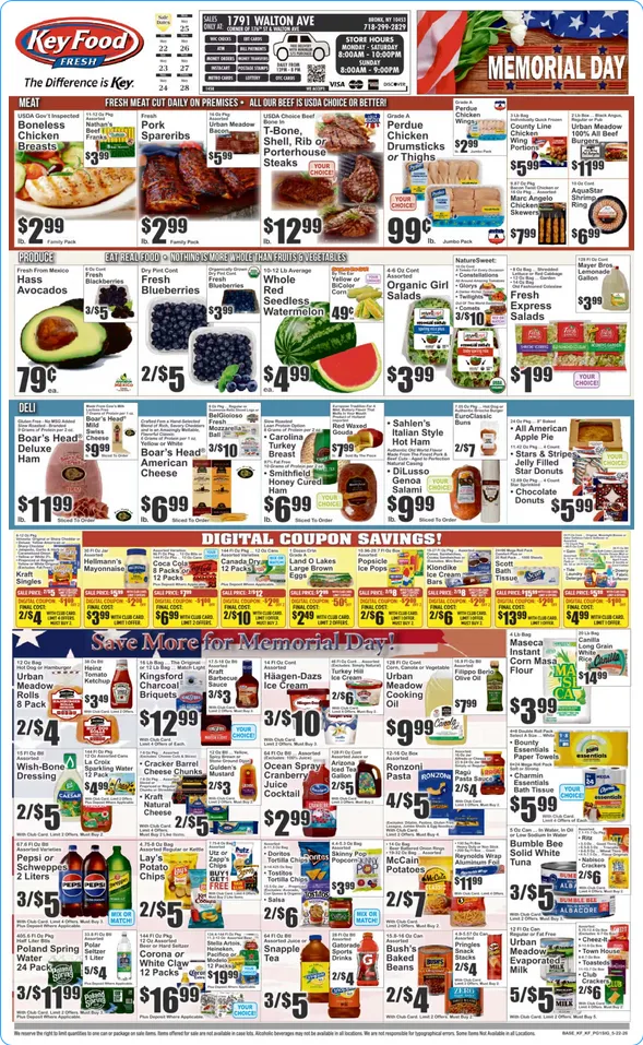 Weekly ad Key Food Sales from May 22 to May 28 2026 - Page 1