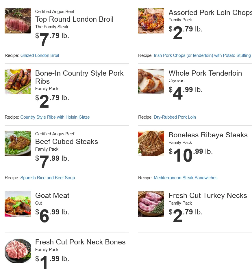 Weekly ad Rowe's IGA Supermarkets from July 22 to July 28 2026 - Page