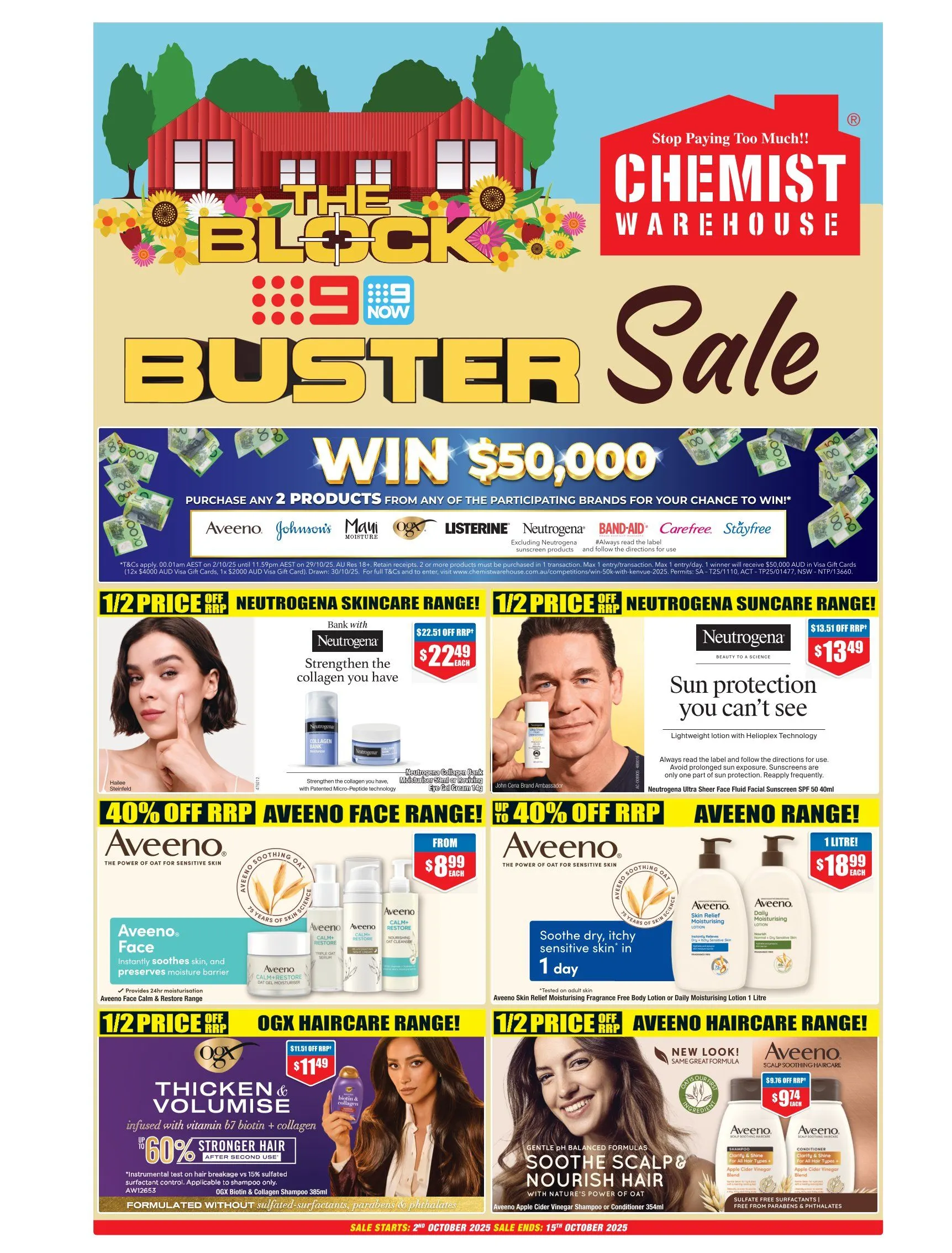 Chemist Warehouse Catalogues - Catalogue valid from 2 October to 29 October 2025 - page 1