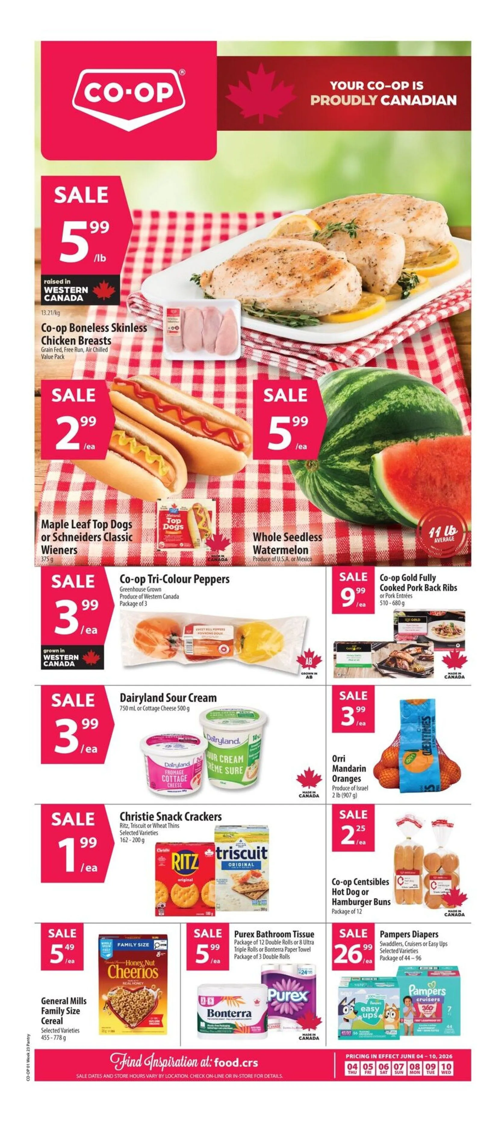 Co-op Food Sales from June 4 to June 10 2026 - flyer page 