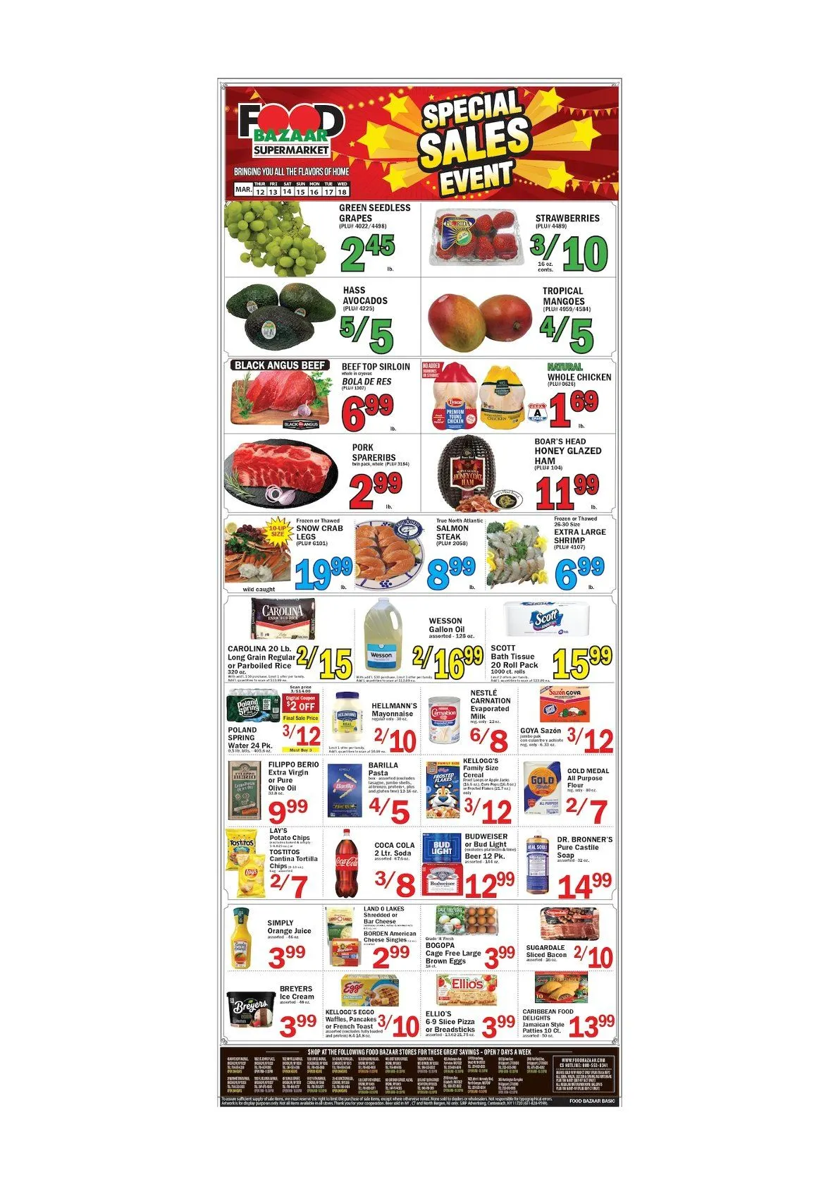 Weekly ad Food Bazaar weekly ads from March 12 to March 18 2026 - Page 