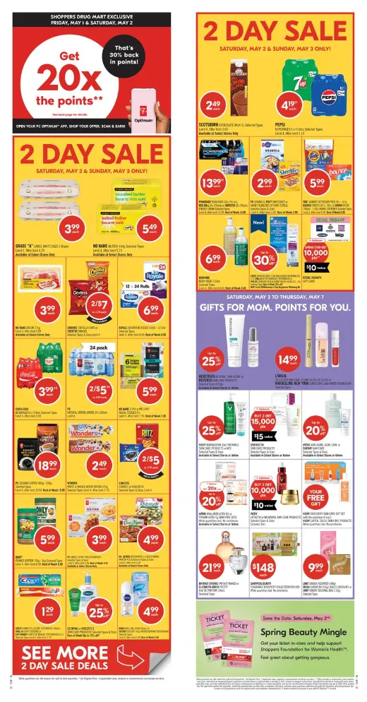 Shoppers Drug Mart Sales from May 2 to May 7 2026 - flyer page 1