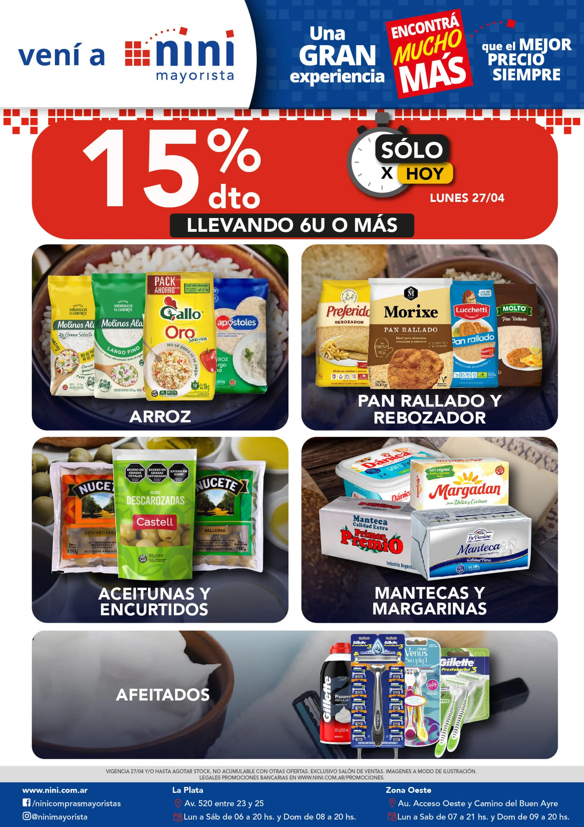 Ofertas de  Nini Mayorista Ofertas 27 de abril al 2 de mayo 2026 - Página 1 del catálogo