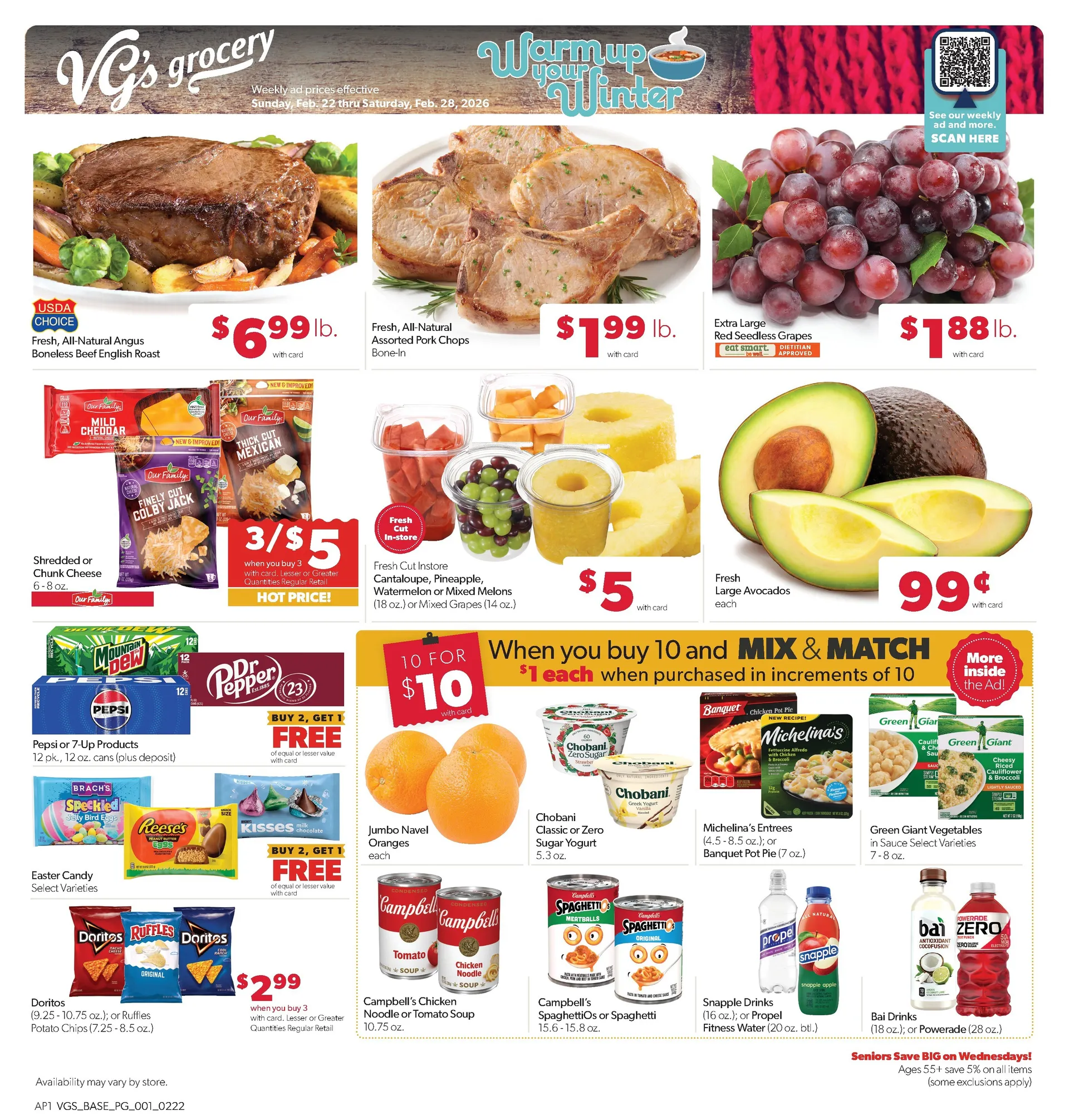 Weekly ad VG's Sales from February 22 to February 28 2026 - Page 1