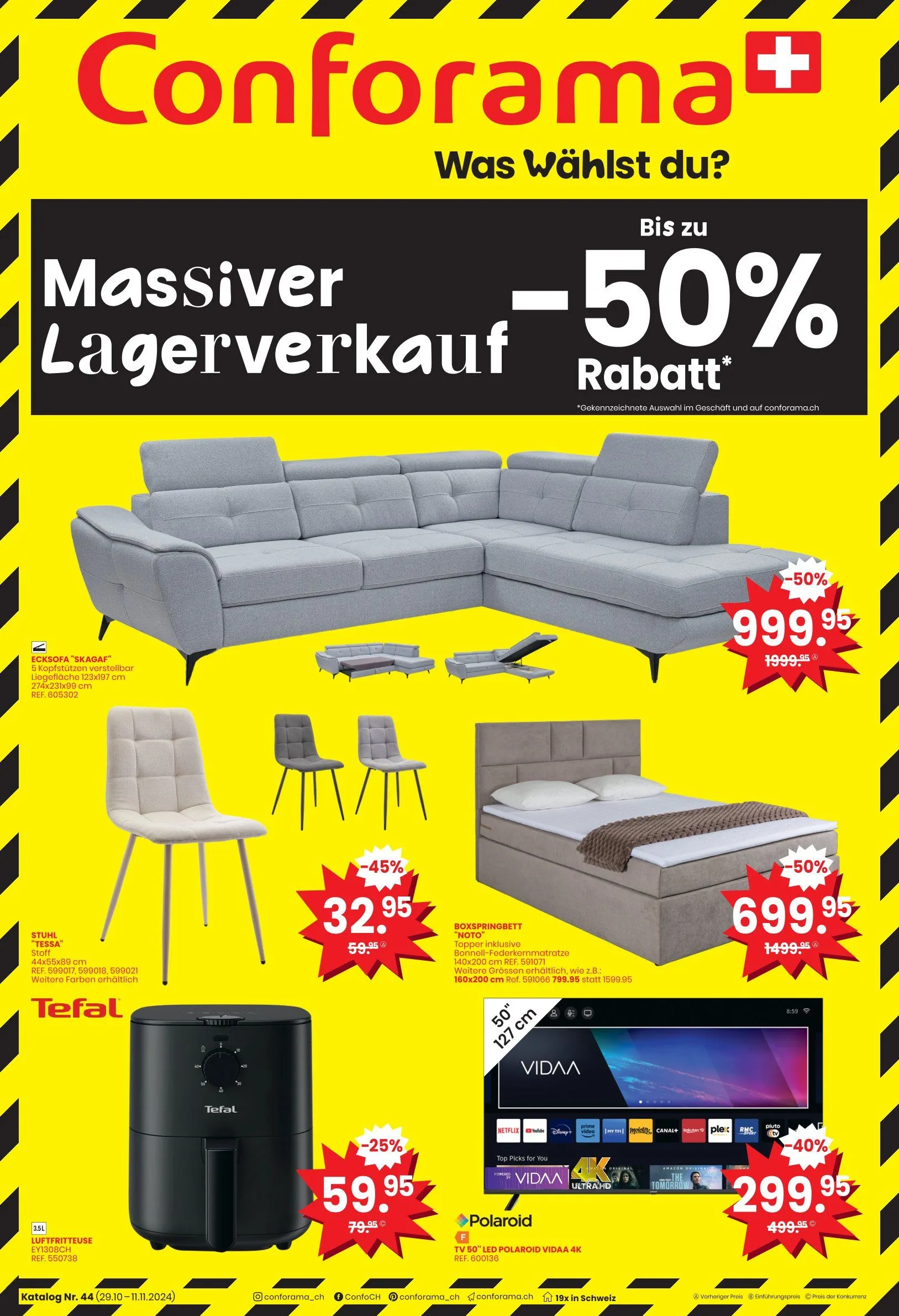 Conforama Angebote von 30. Oktober bis 11. November 2024 - Prospekt seite  