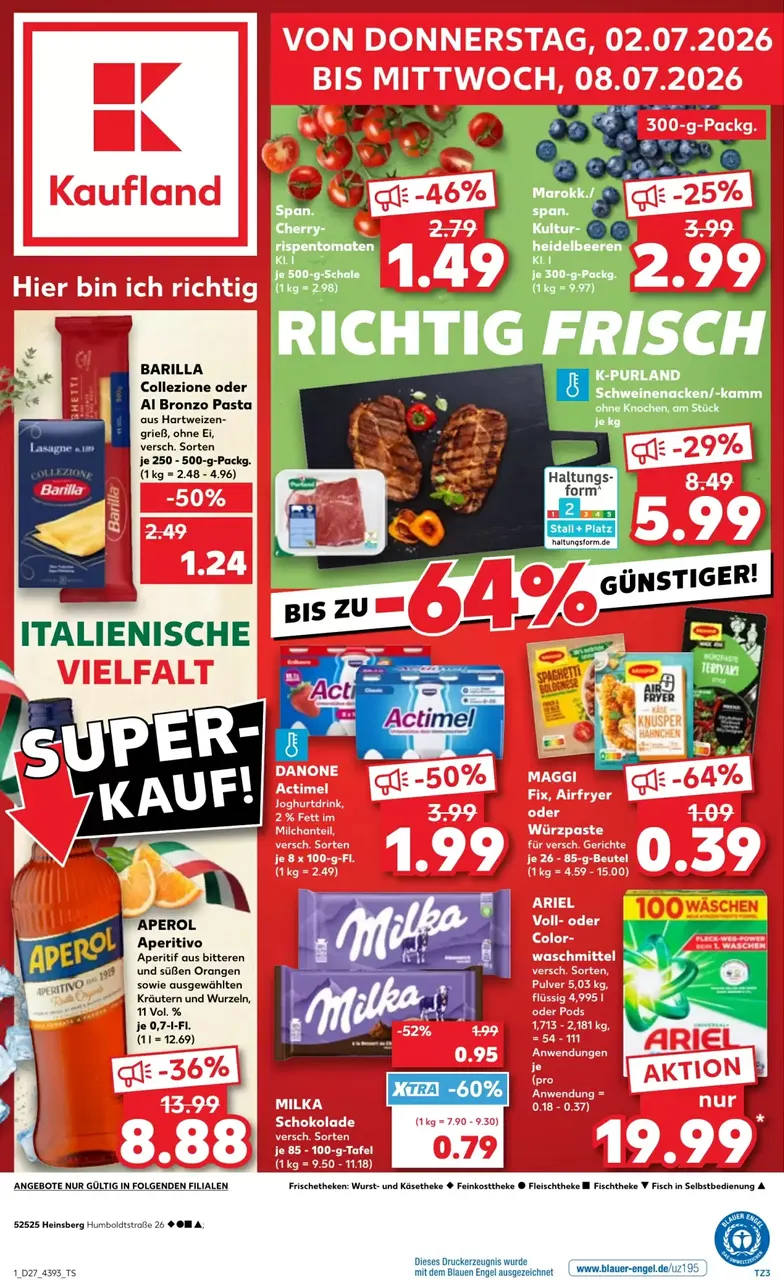 Kaufland Duitsland folders van 2 juli tot 8 juli 2026 - Folder pagina 