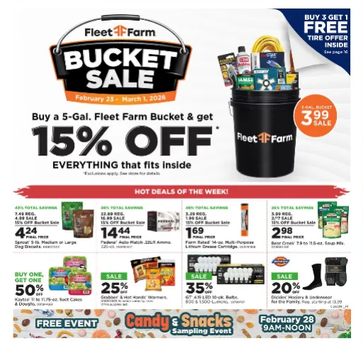 Weekly ad Fleet Farm Sales from February 23 to March 1 2026 - Page 