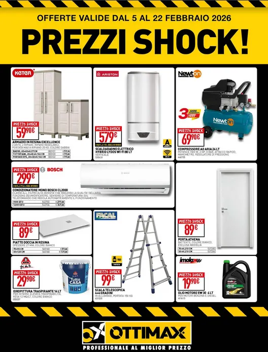  Volantini Ottimax da 5 febbraio a 22 febbraio di 2026 - Pagina del volantino 