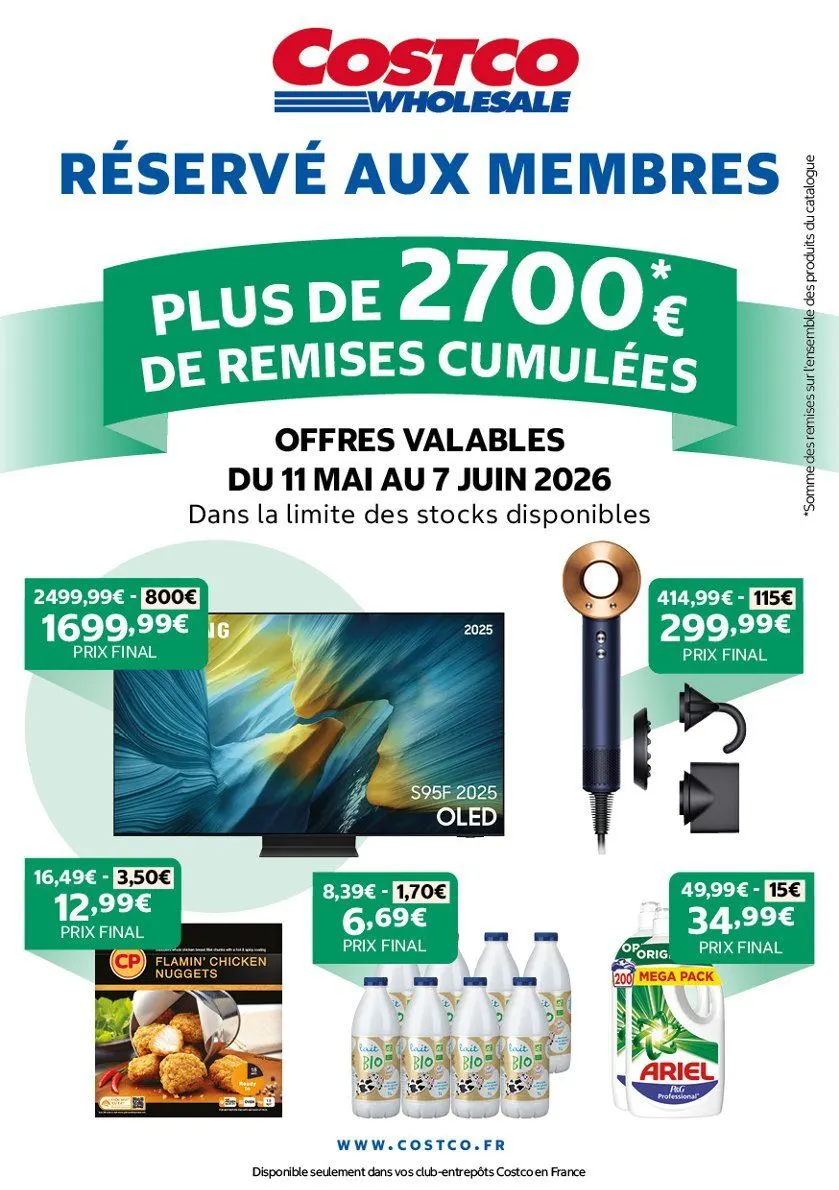 Costco Catalogue du 11 mai au 7 juin 2026 - Catalogue page 1