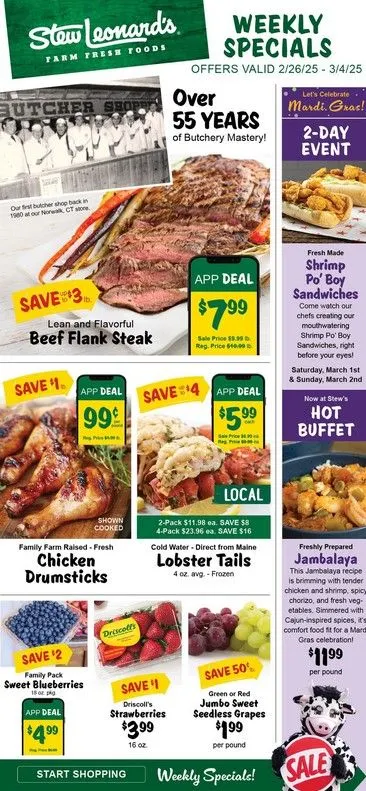 Weekly ad Stew Leonard's Sales from February 26 to March 4 2025 - Page 