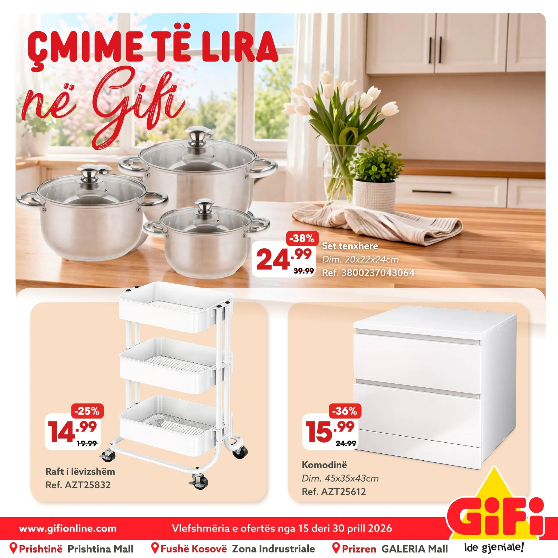 GIFI Catalogue du 15 avril au 30 avril 2026 - Catalogue page 1